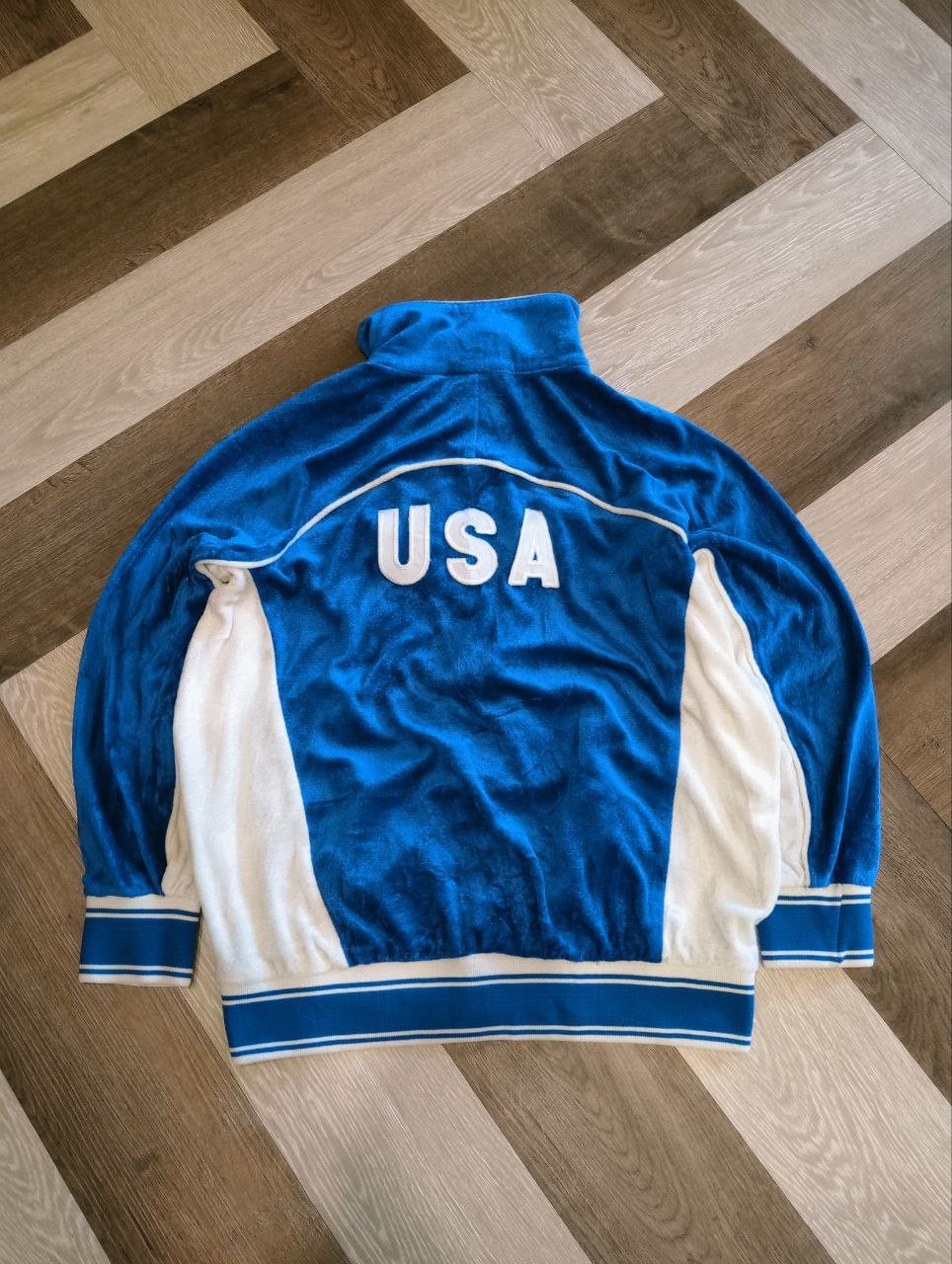 Levi's Vintage Clothing VINTAGE 80S LEVI'S USA OLYMPIC VELOUR JACKET Size US L / EU 52-54 / 3 - 1 Thumbnail