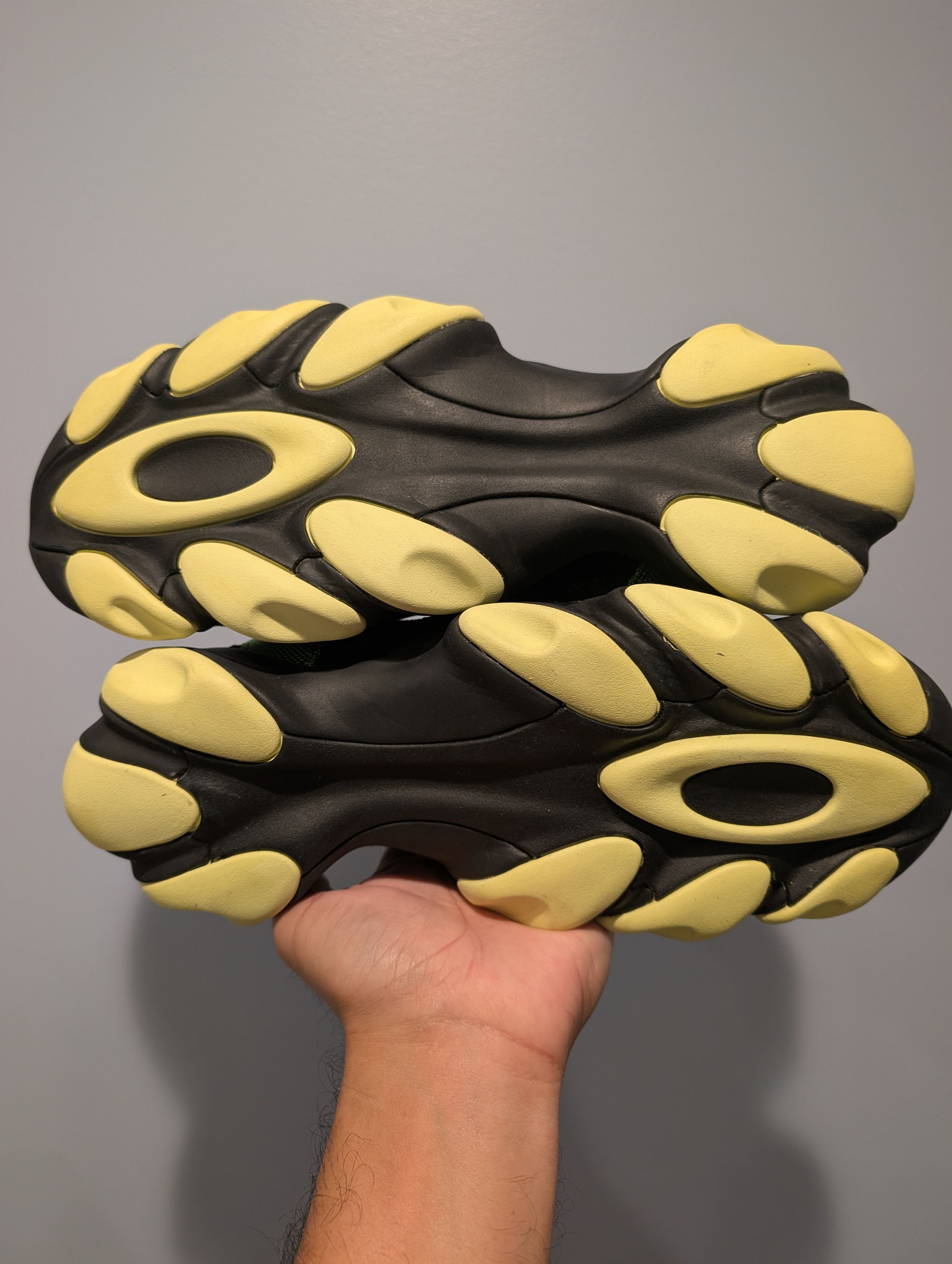 Oakley Oakley Factory Team Flesh Sandal Green/Lemon Size US 9 / EU 42 - 5 Thumbnail