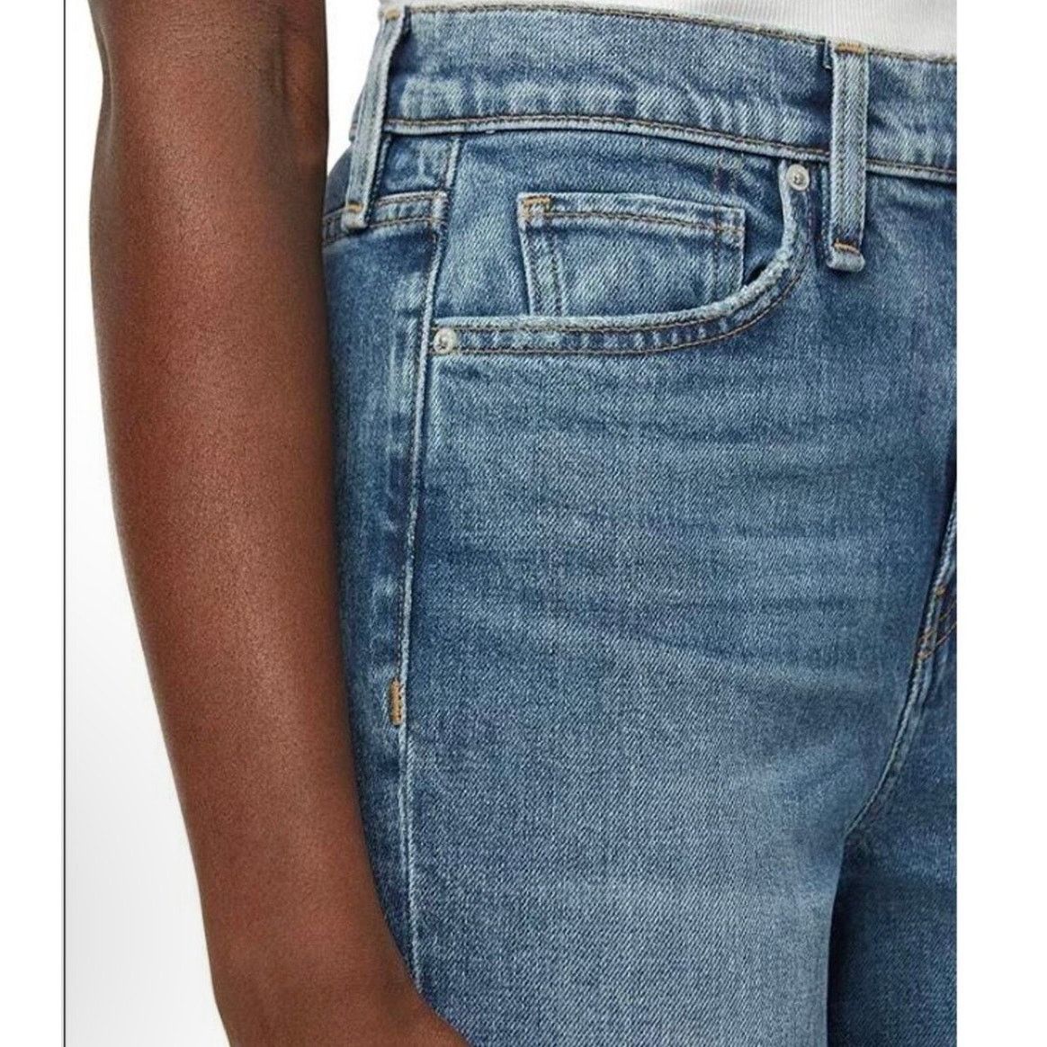 Hudson $215 New Hudson Jeans Holly High Waist Straight Ankle - 25 Size 25" / US 0 / IT 36 - 4 Thumbnail