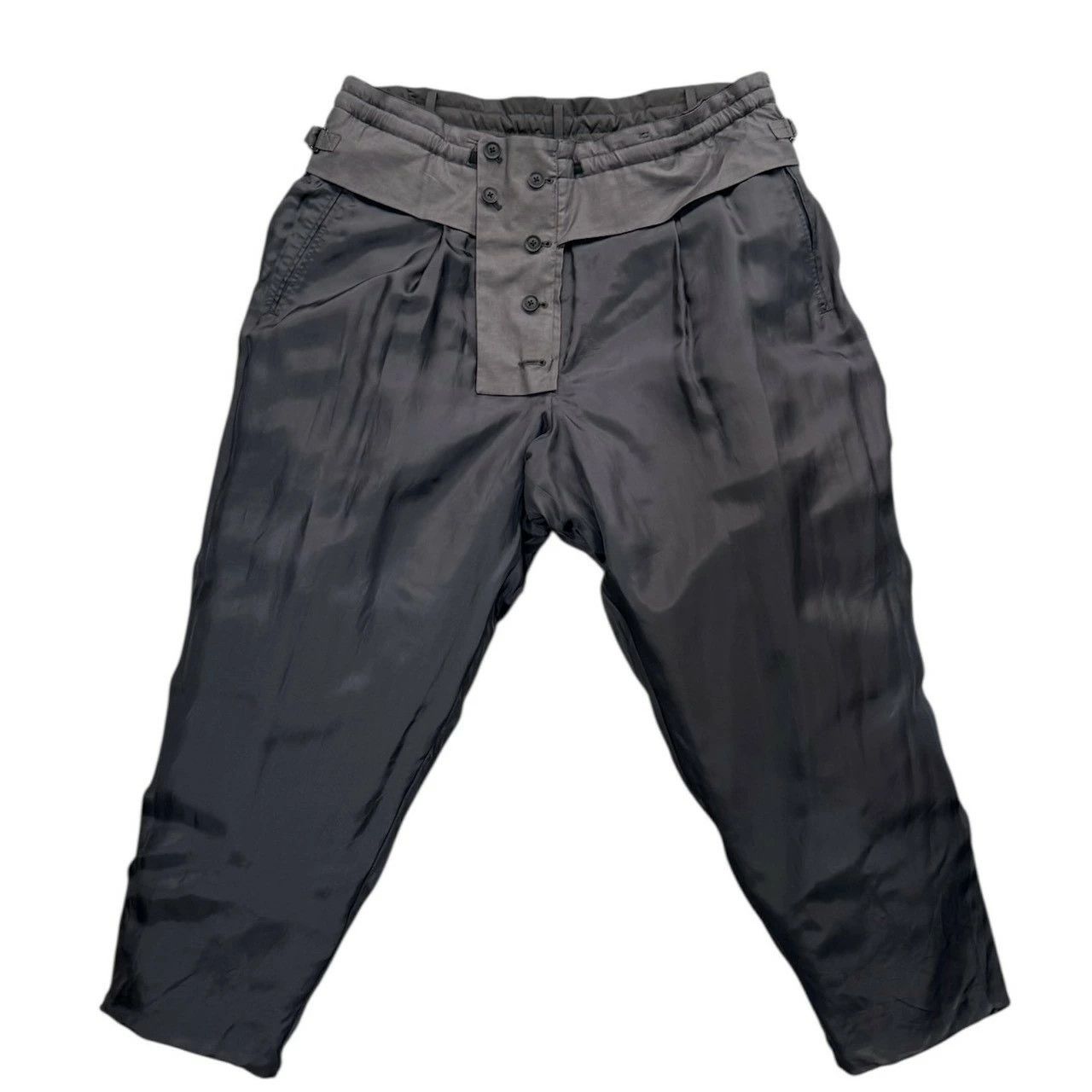 Yohji Yamamoto yohji yamamoto 25AW KNEE TAB PADDED PRINTED PANTS Size US 38 / EU 54 - 4 Thumbnail