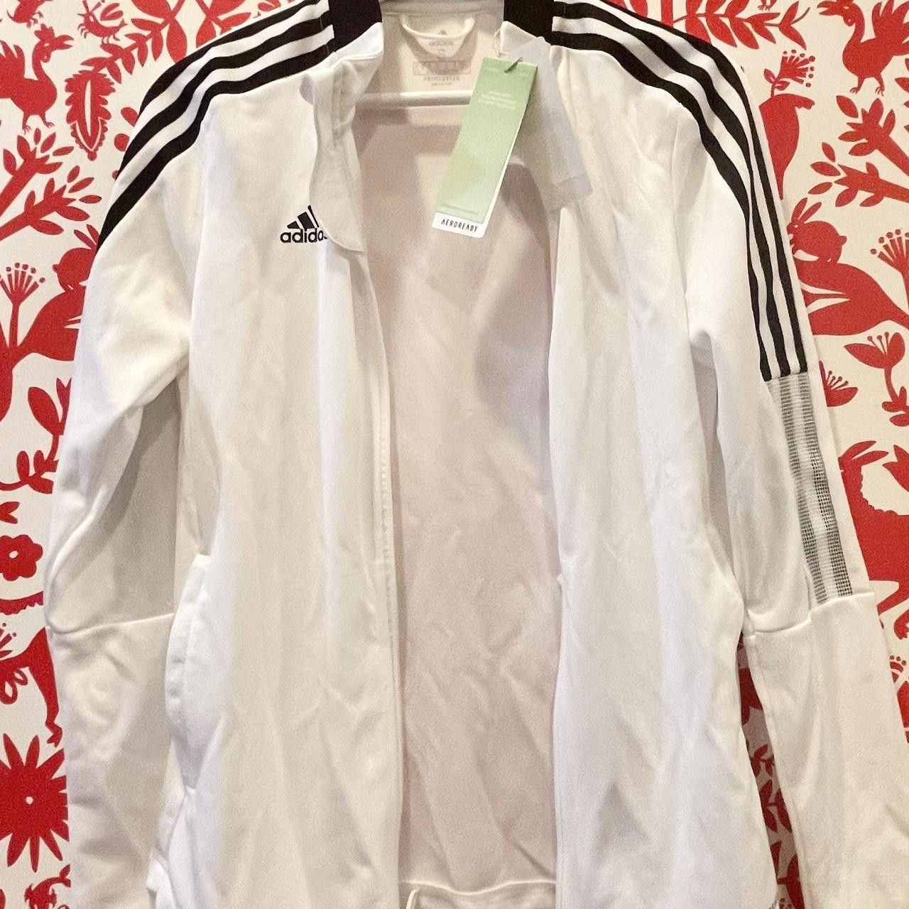 Adidas Adidas Women's White Sweatshirt Size S / US 4 / IT 40 - 2 Thumbnail