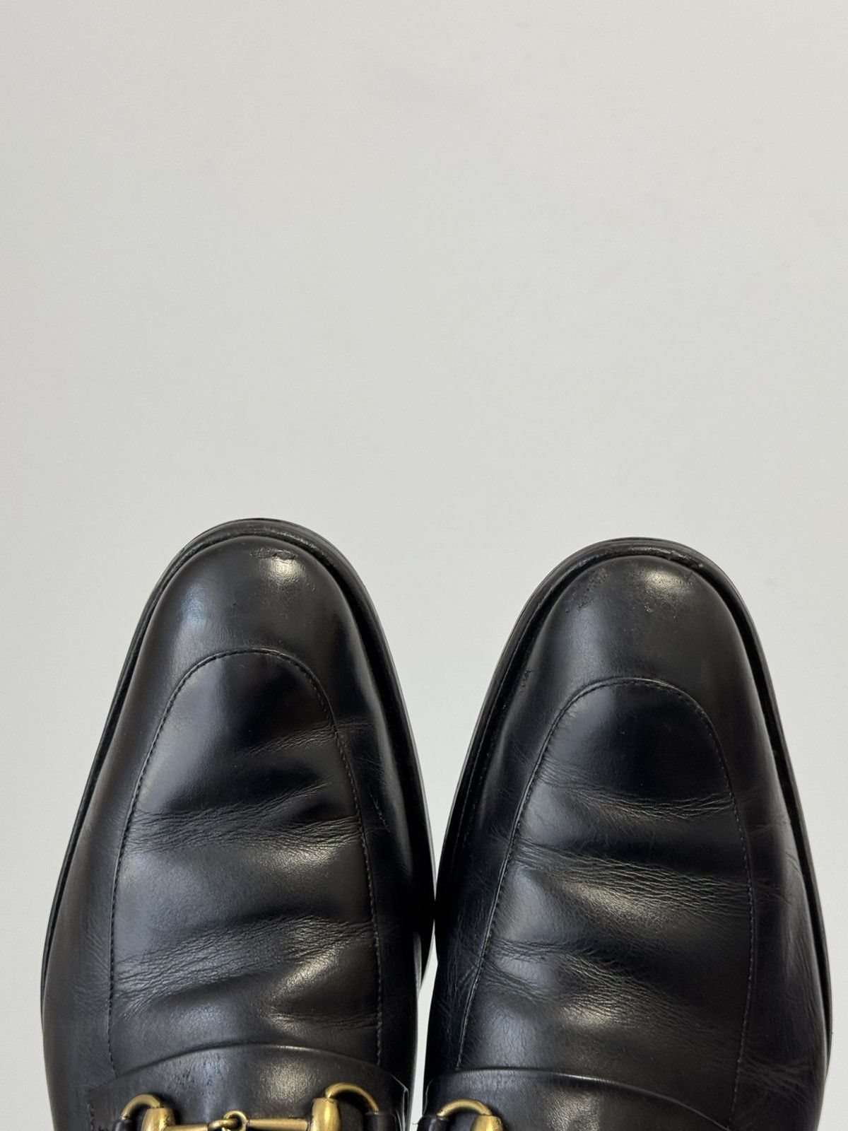 Gucci Gucci - Mens Leather Loafers size 44 Size US 10.5 / EU 43-44 - 9 Thumbnail