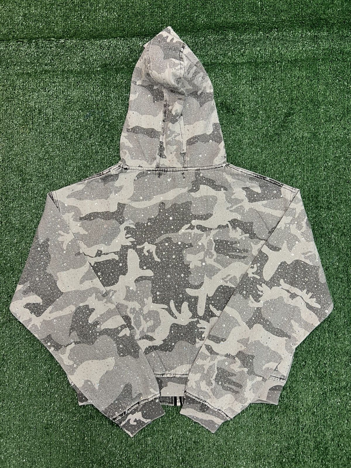 Vale Vale Crystal Camo Work Jacket Grey Size US XXL / EU 58 / 5 - 2 Thumbnail