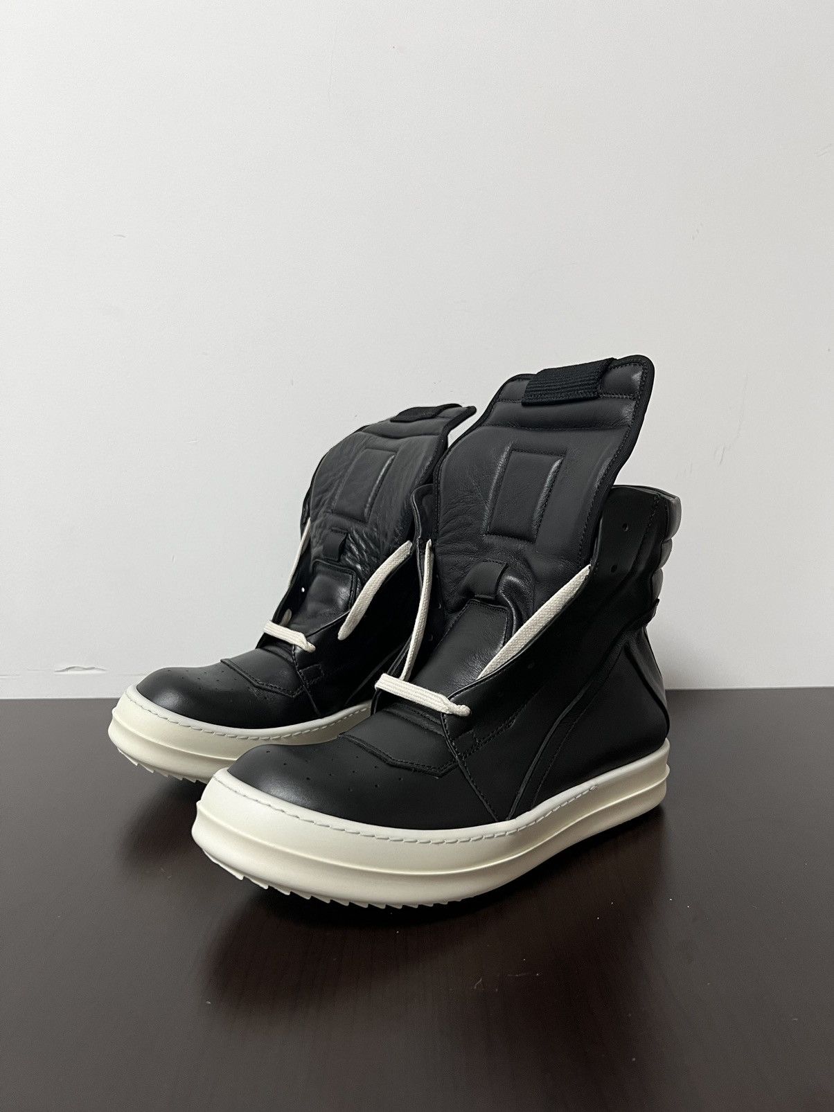 靴 16ss Rickowens Cyclops Era Geobasket 42 Rick Owens Rick owens ss16 cyclops geobasket sz35 | Grailed