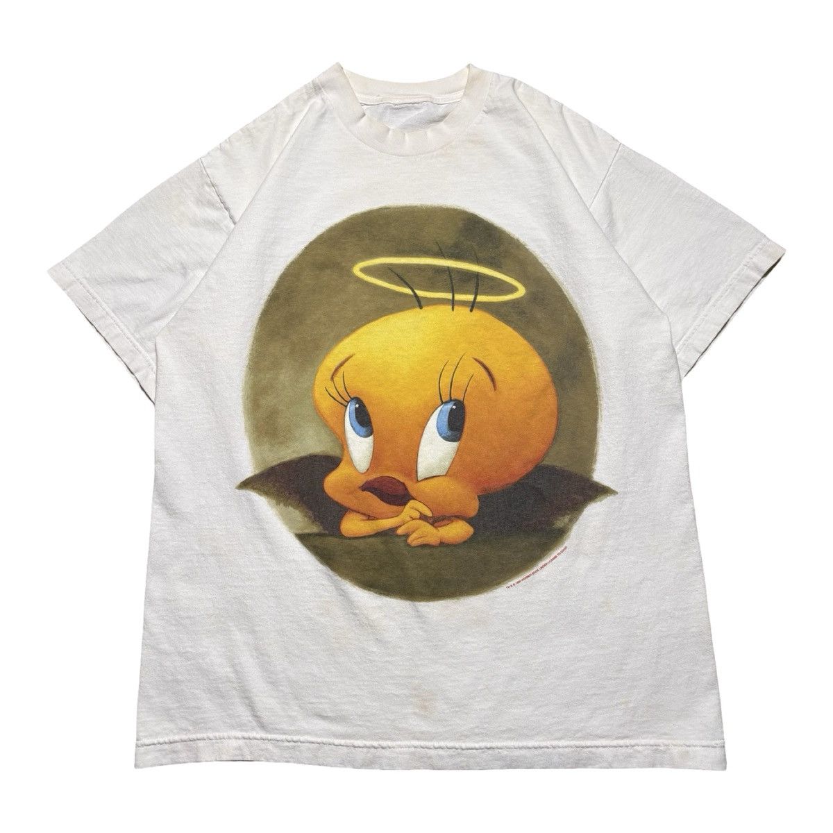 Other Vintage Tweety Bird Cherub T Shirt Mens L 90s Looney Tunes Size US L / EU 52-54 / 3 - 1 Thumbnail