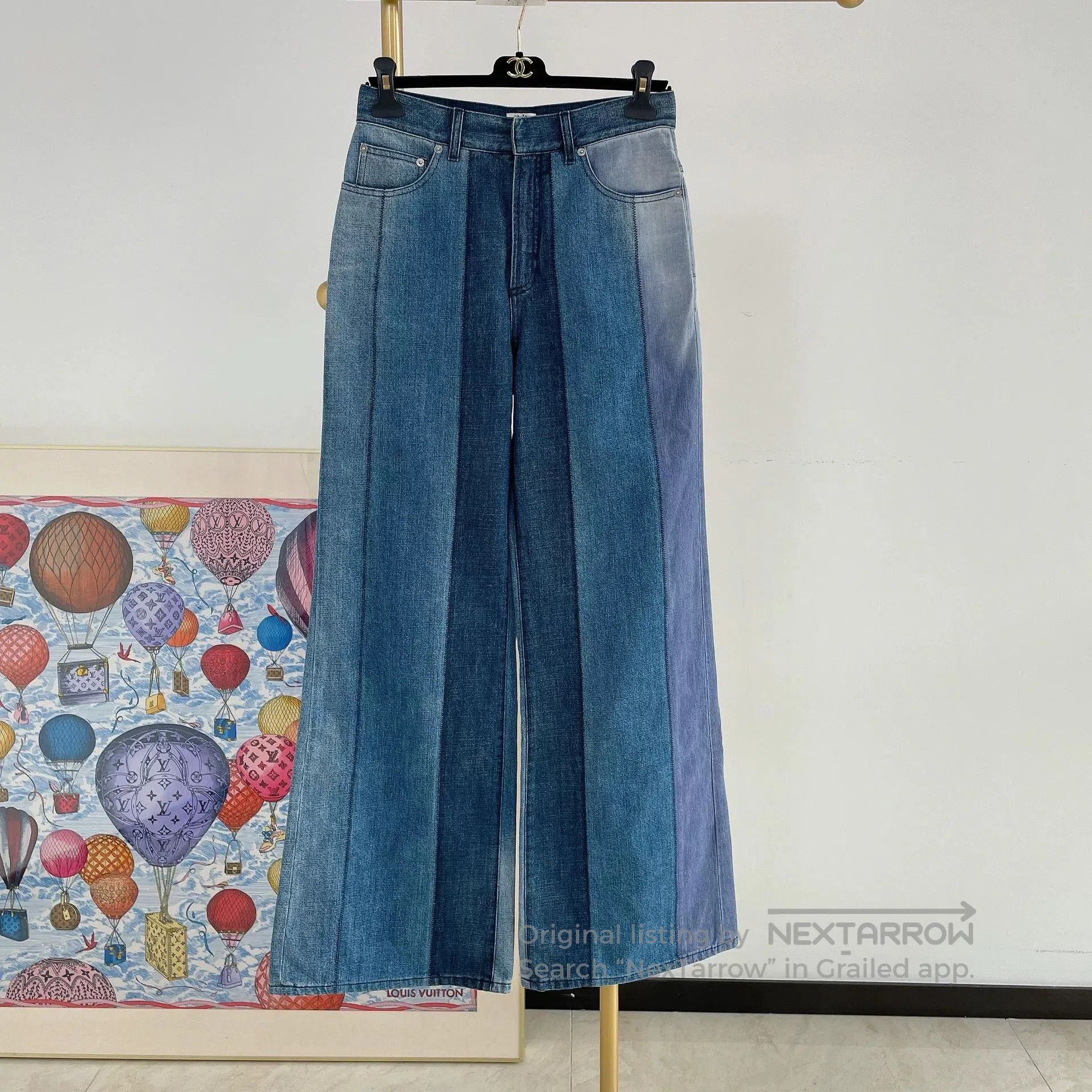 Dior Dior Color-Blocked Jeans. Size 39" - 1 Thumbnail