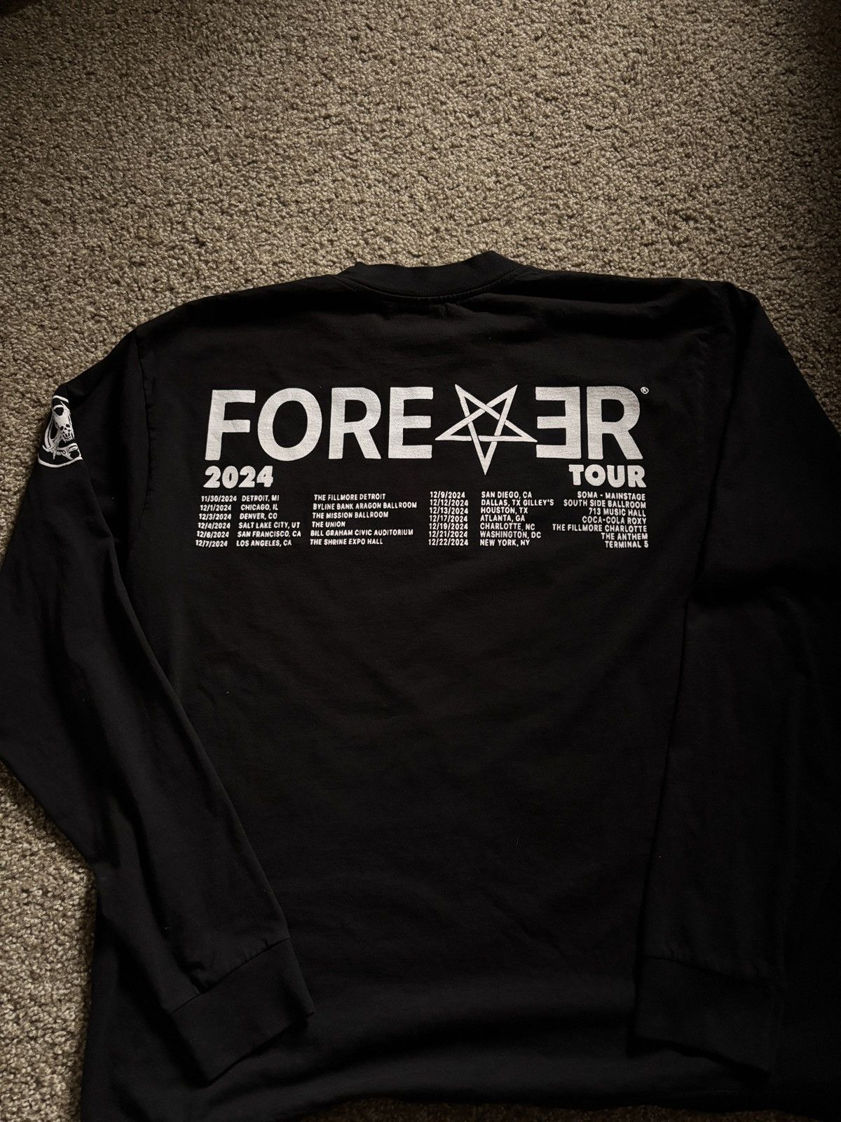 Destroy Lonely Destroy Lonely Forever tour long sleeve Size US L / EU 52-54 / 3 - 4 Thumbnail