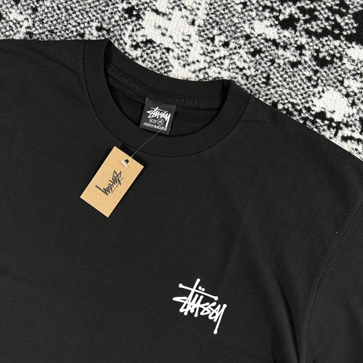 Stussy STUSSY ICE MELTED TEE BLACK IN MEDIUM Size US M / EU 48-50 / 2 - 4 Thumbnail
