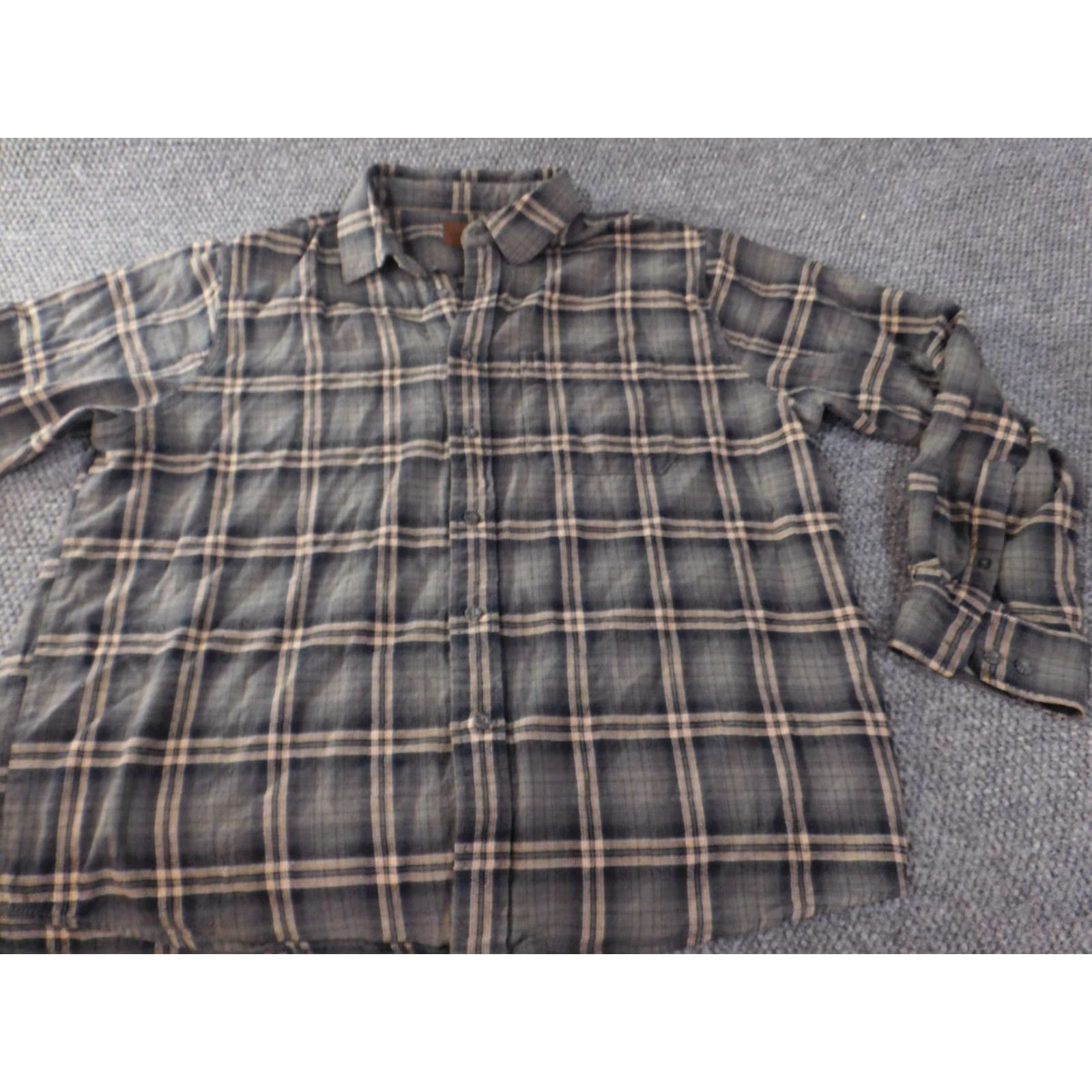 Vintage VINTAGE Woolrich Mens Shirt 2XL 2XL Green Flannel Button-Up Retro Outdoors Cotton Long Sleeve Button-Down Collar Mens Size US XXL / EU 58 / 5 - 3 Thumbnail