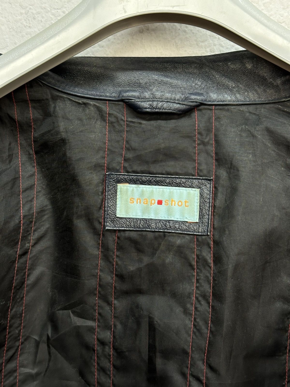 Red Bull Vintage Red Bull Racing X Land Y2K Biker Leather Jacket Size US M / EU 48-50 / 2 - 12 Thumbnail