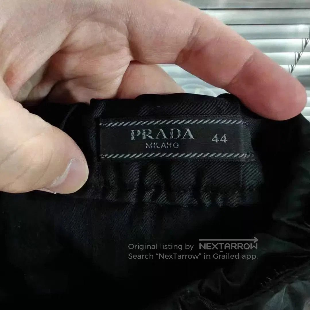 Prada Black Casual Pants with Side Zippers - Size 28. Size US 28 / EU 44 - 2 Thumbnail