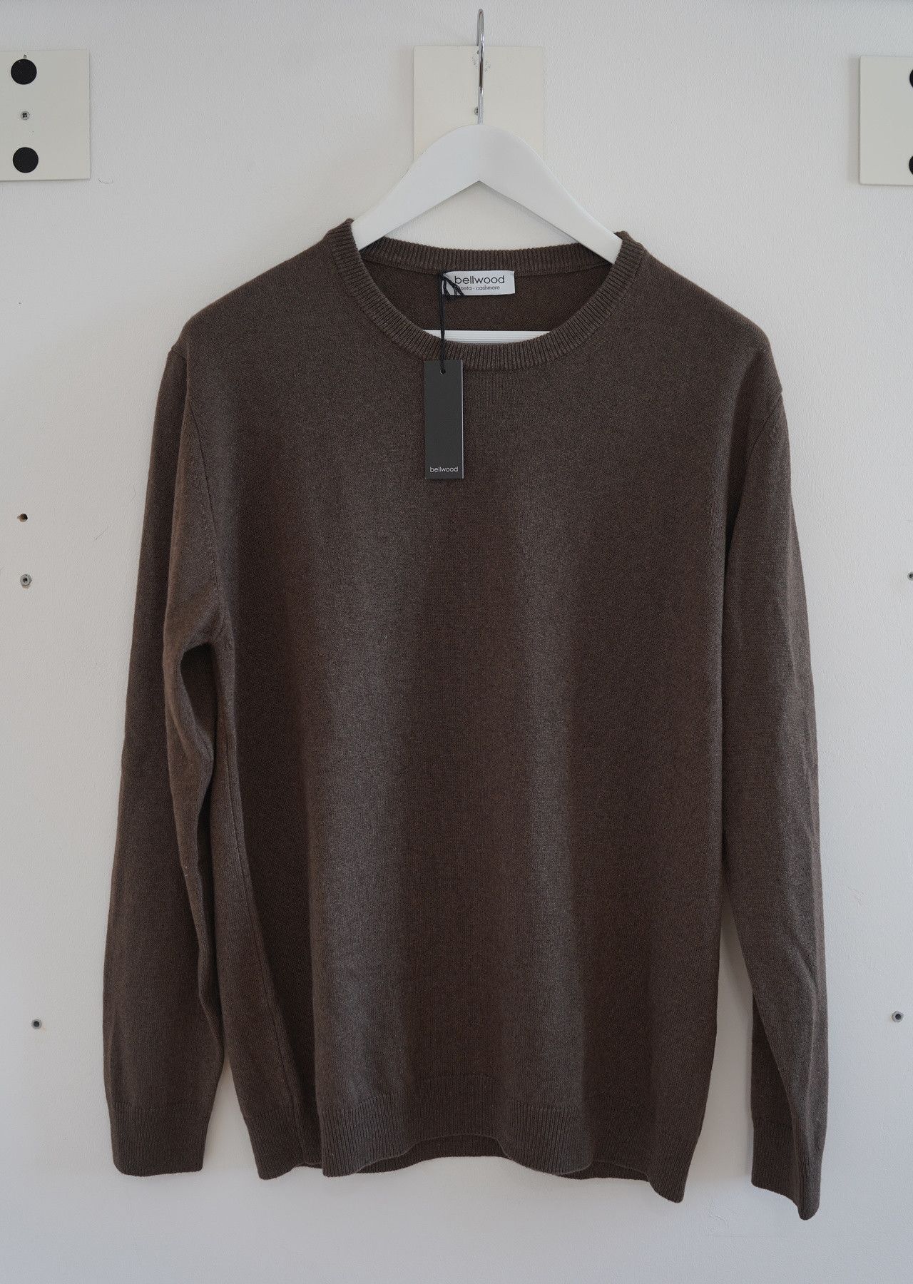 Bellwood Bellwood Burgundy Cashmere Silk Blend Crewneck Sweater Size US L / EU 52-54 / 3 - 1 Thumbnail