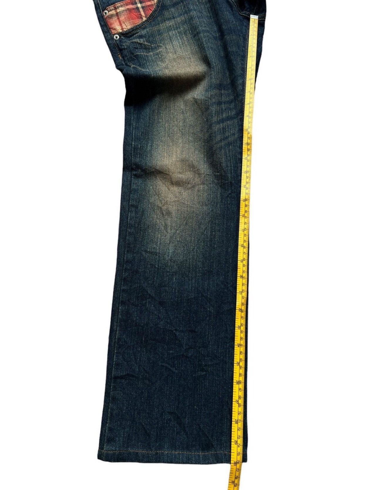 Hysteric Glamour Wild Khakis Double Waist Rusty Distressed Denim Jeans 33x30 Size US 33 - 12 Thumbnail