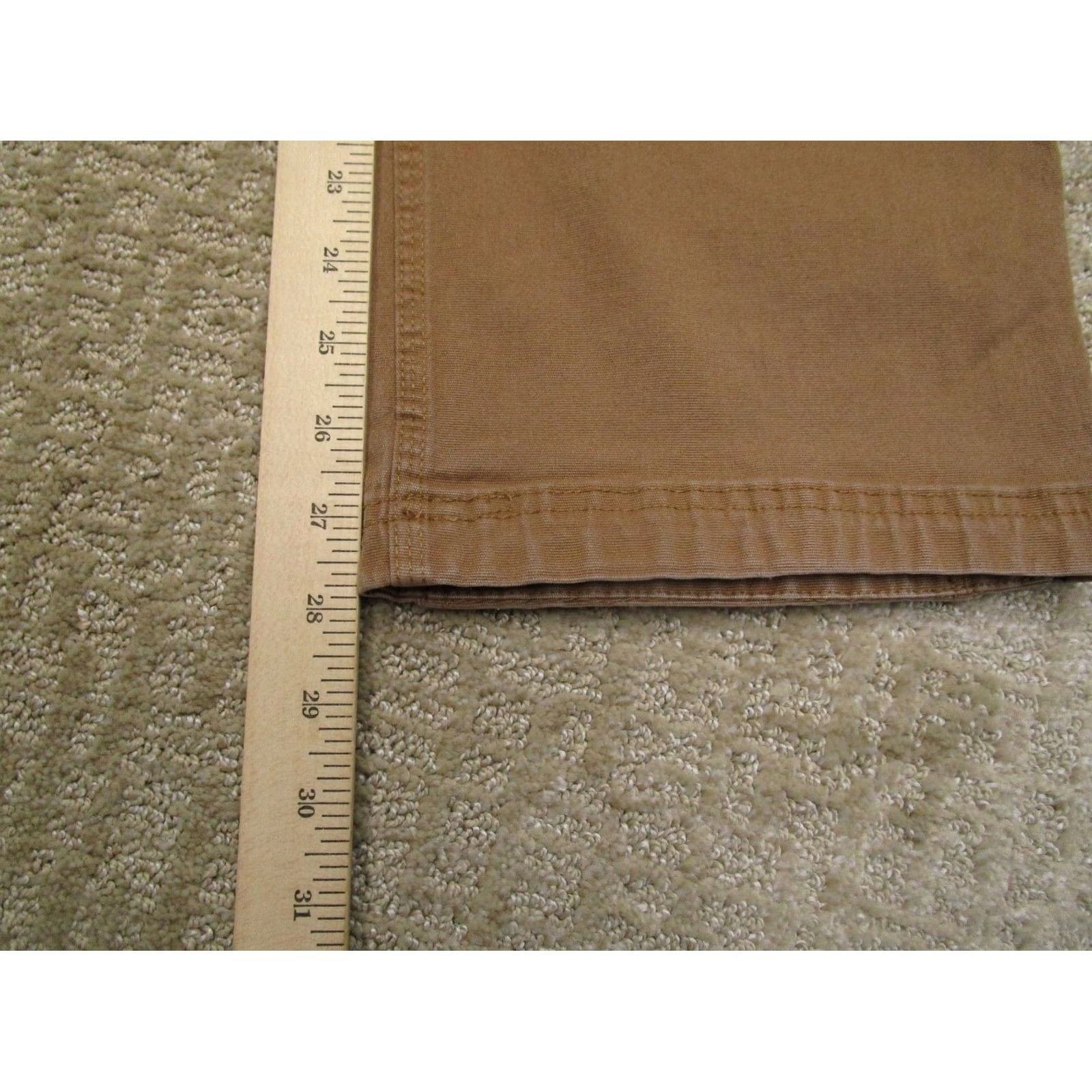 Vintage Duluth Cargo Pants Men 36x30 Brown Canvas Workwear Cargo Pocket Relaxed Fit Front Flat Front Pant Size US 36 / EU 52 - 7 Thumbnail