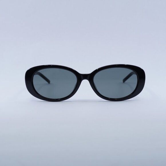 Gucci 🕶️ New Gucci GG1684SA 002 Sunglasses - Shiny Black Frame Size ONE SIZE - 3 Thumbnail
