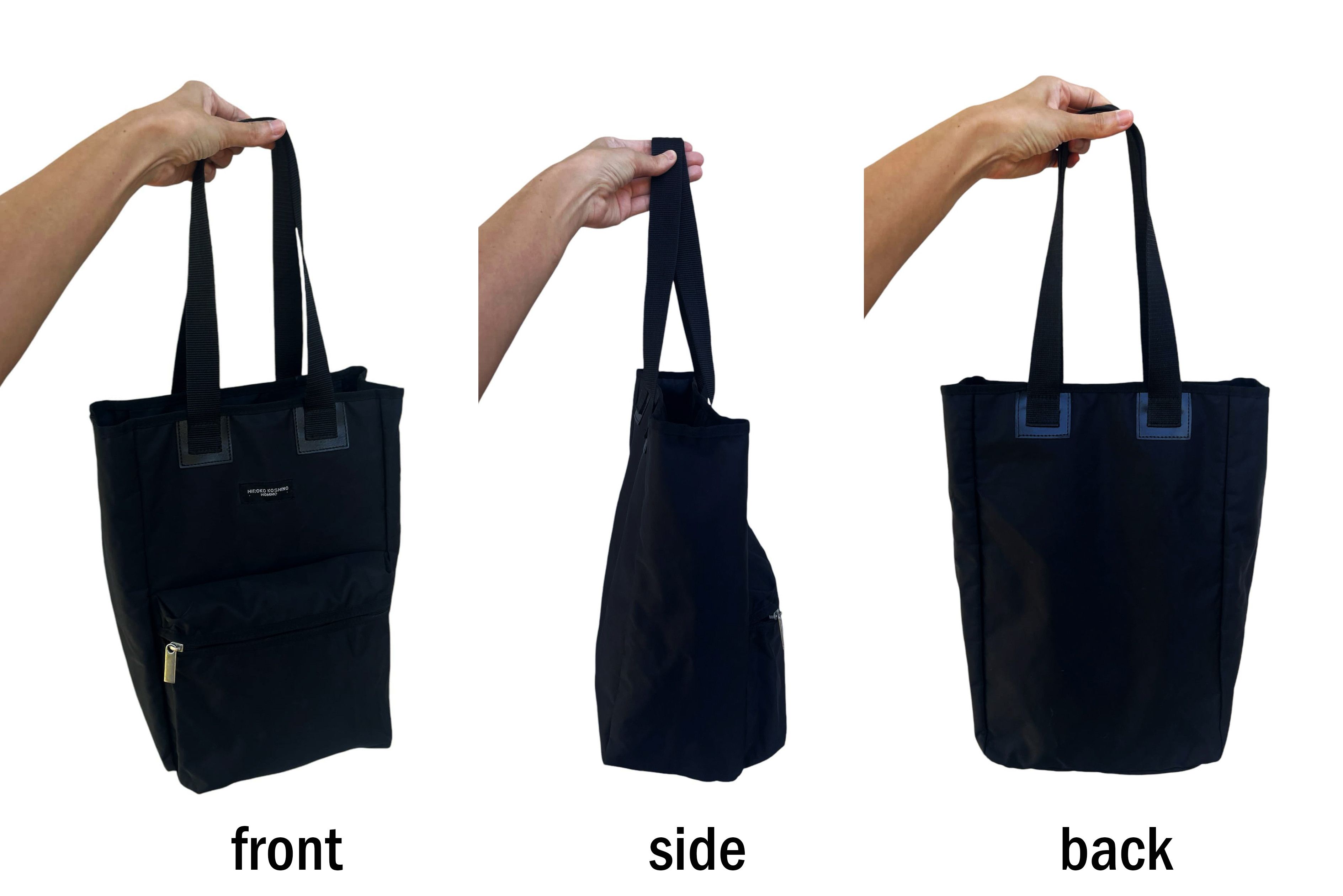 Hiroko Koshino Homme HIROKO KOSHINO HOMME unique shaped Nylon Shoulder bag Size ONE SIZE - 7 Thumbnail