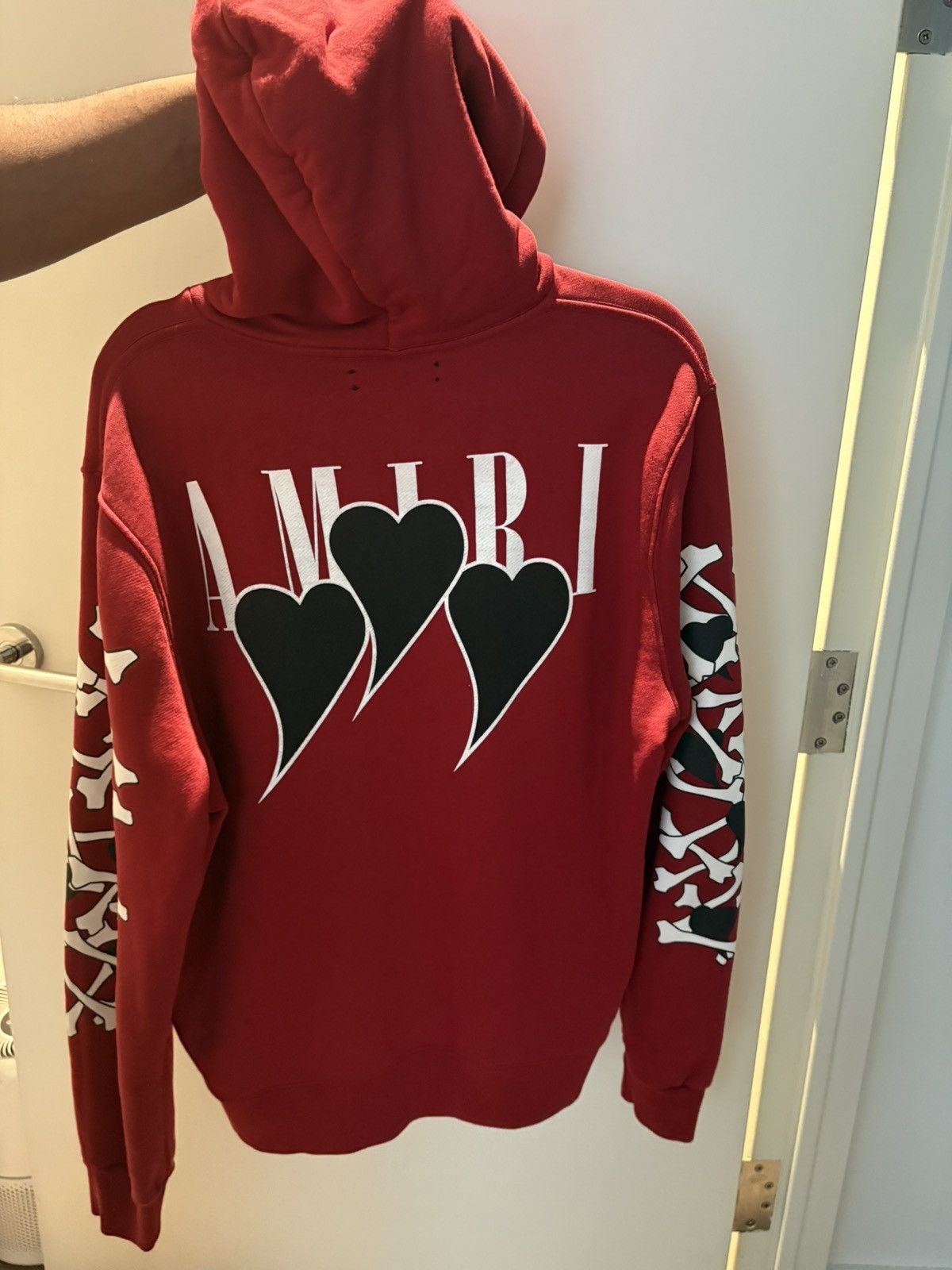 Amiri Amiri Bones Stacked Hoodie Size US M / EU 48-50 / 2 - 3 Thumbnail