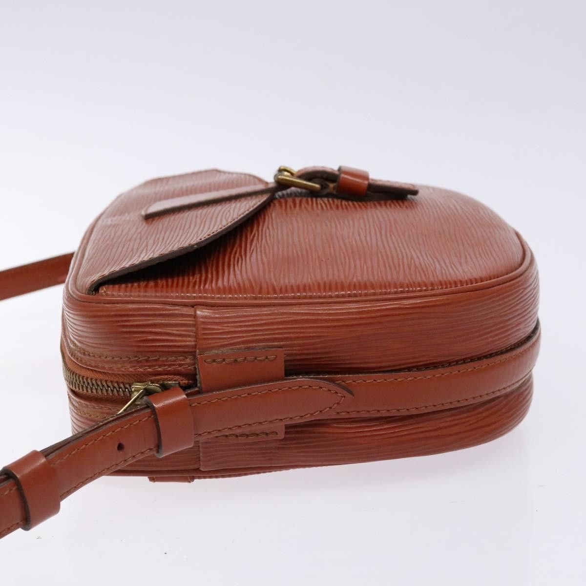 Louis Vuitton LOUIS VUITTON Epi Jeune Fillemm Shoulder Bag Brown M52153 Size ONE SIZE - 4 Thumbnail