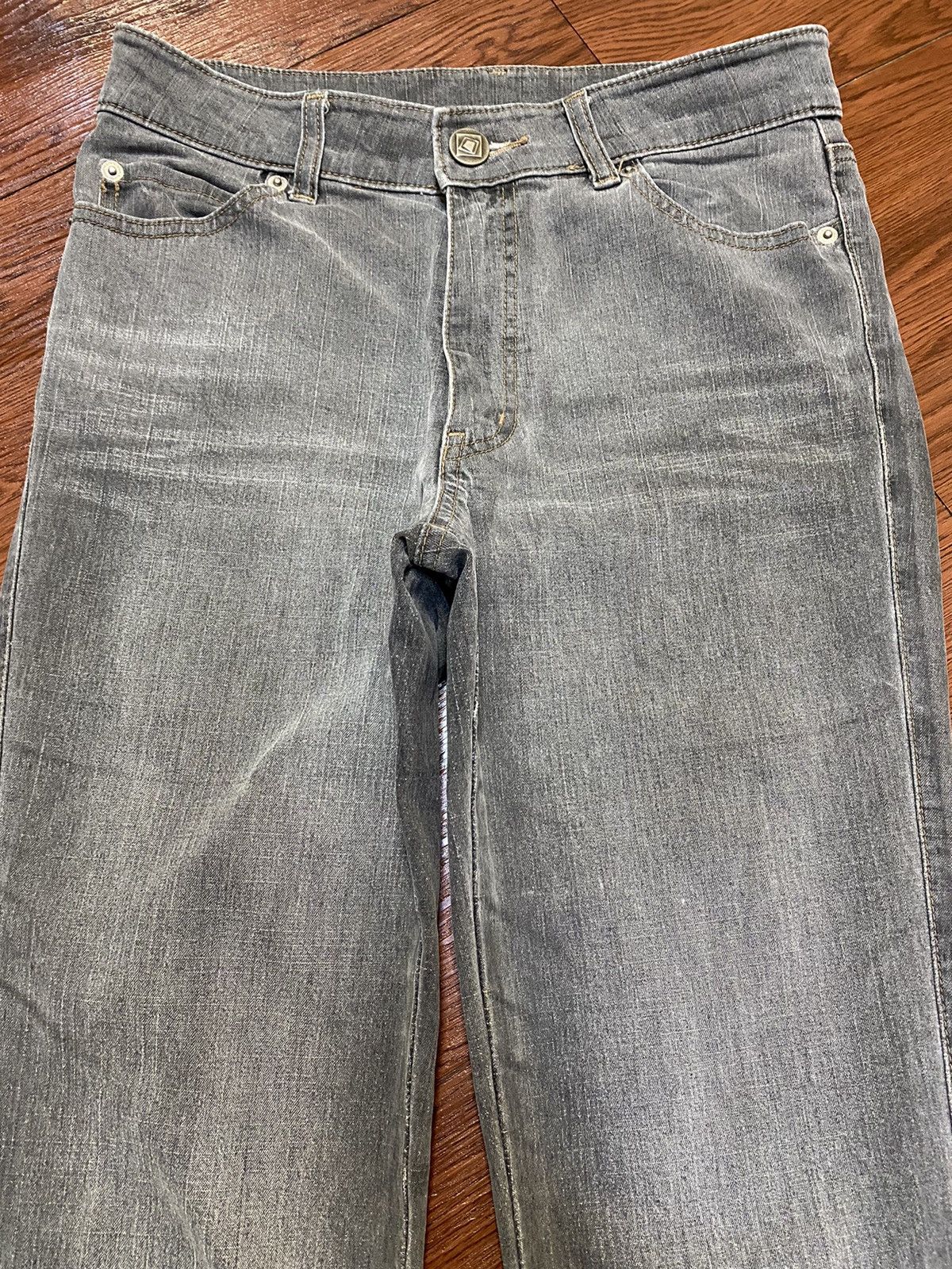 Japanese Brand Vintage Japanese Brand Fade Wash Flare Jeans Size US 28 / EU 44 - 3 Thumbnail