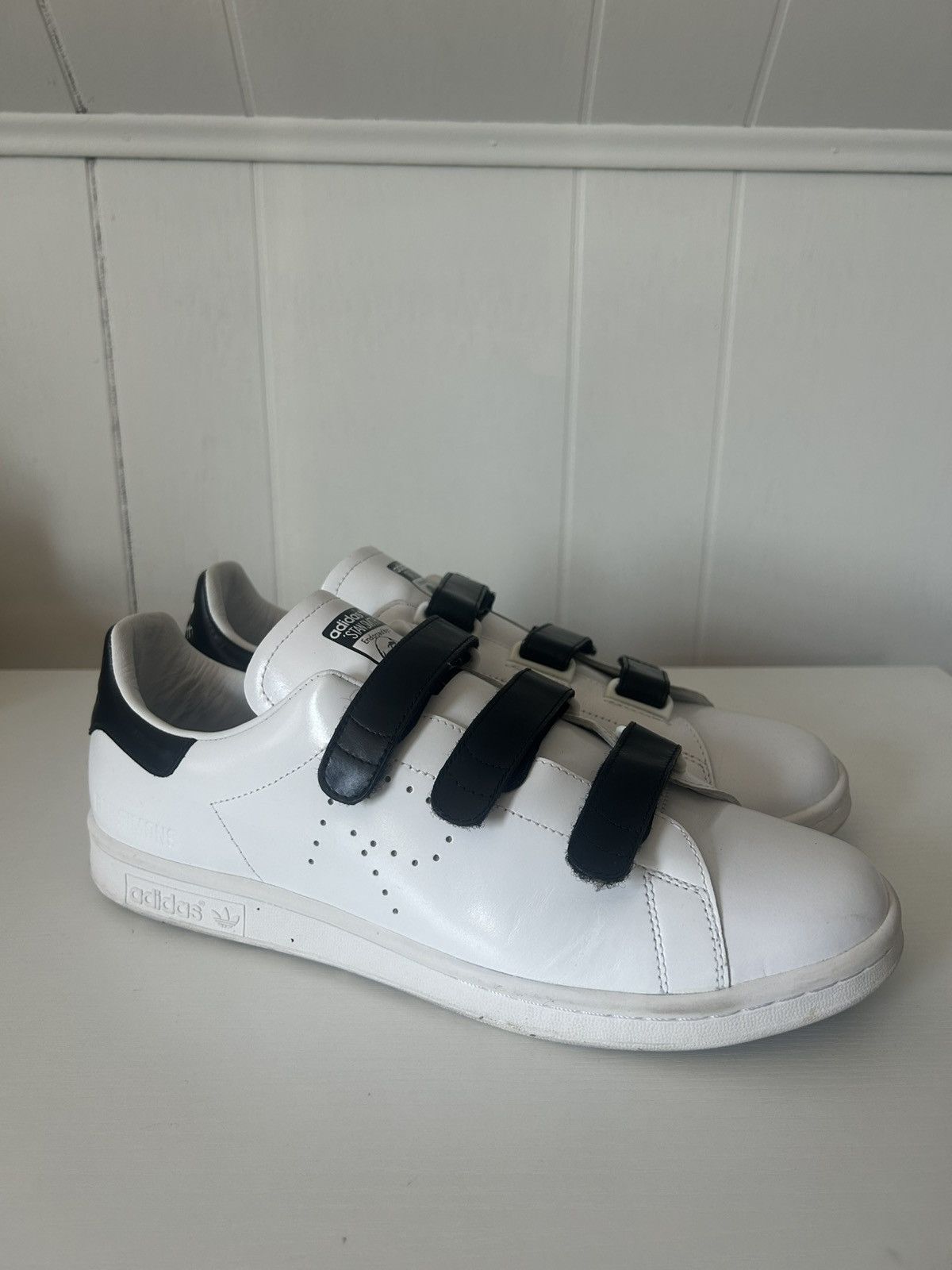 Adidas Raf Simons Stan Smith White | Grailed