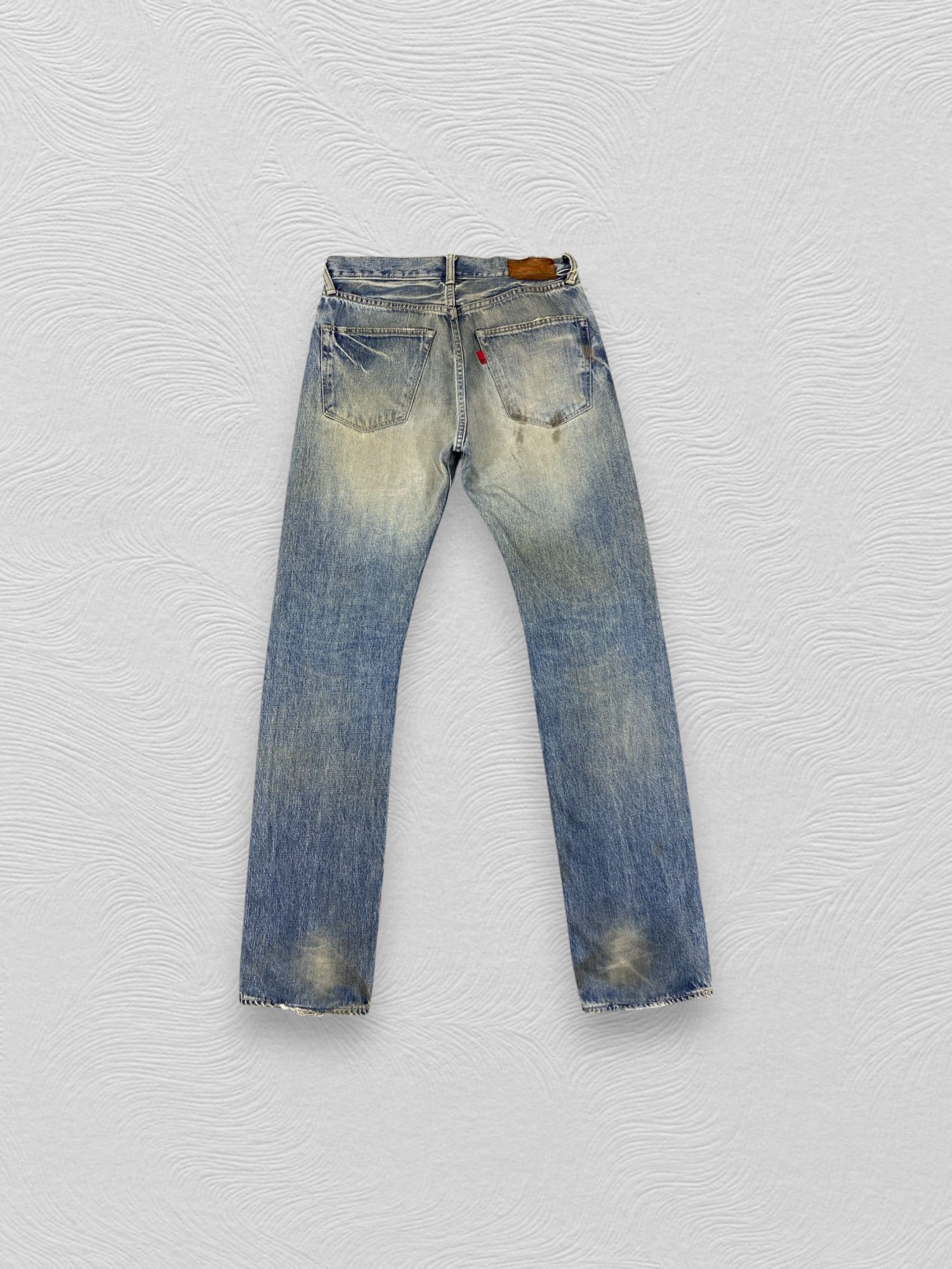 Japanese Brand Vintage Japanese Fob Factory Jeans 31x35 Denim- JN3528 Size US 31 - 2 Thumbnail