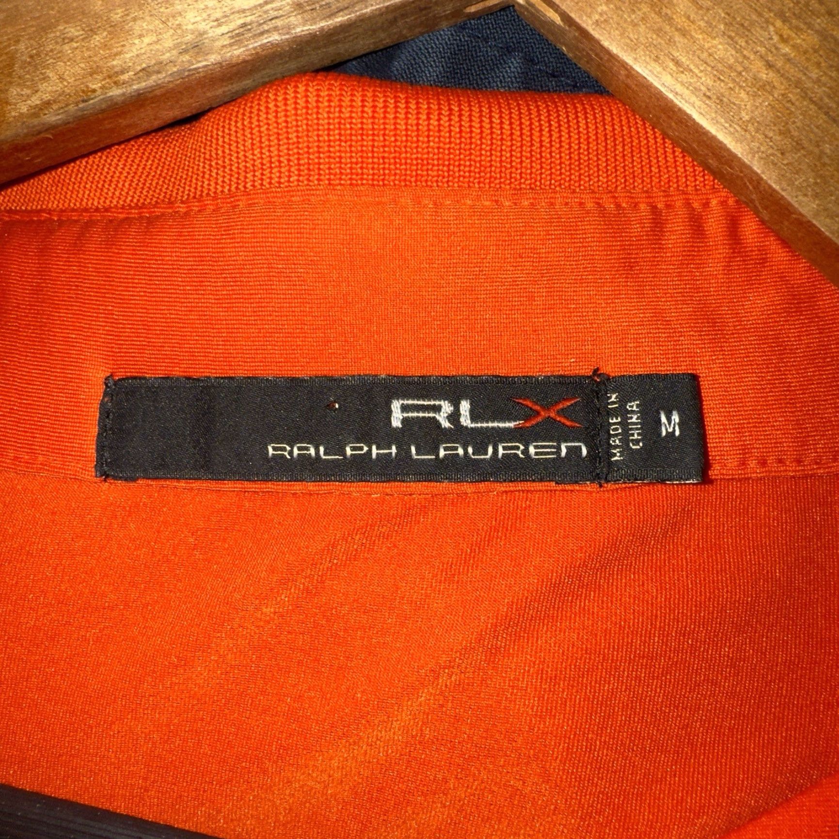 RLX Ralph Lauren Ralph Lauren RLX Polo Shirt Mens Orange Athletic Size M Polyester Blend Shirt Size US M / EU 48-50 / 2 - 4 Thumbnail