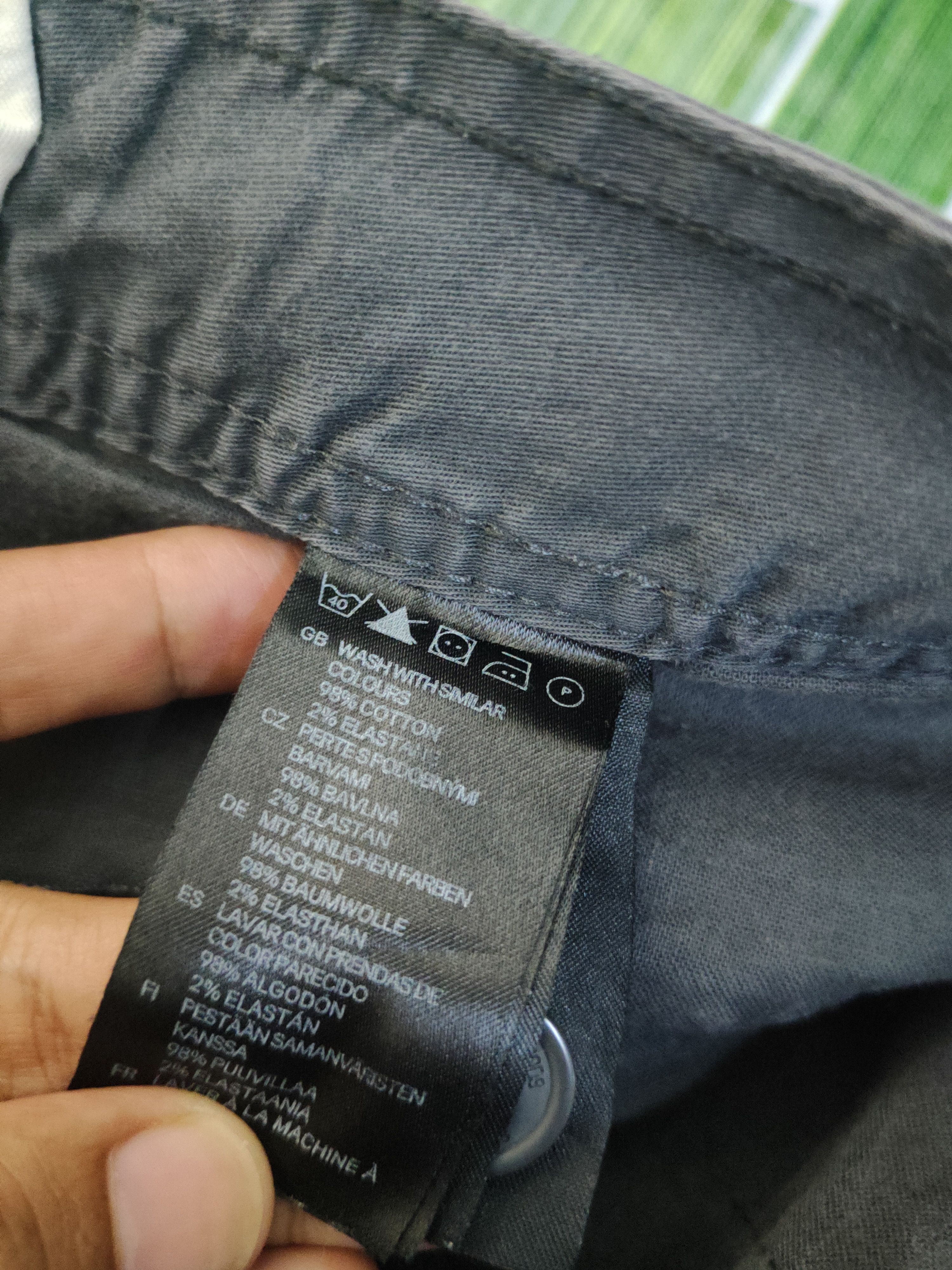 L.O.G.G. DL L.O.G.G H&M Dark Gray Multipocket Joggers #1575 Size 27" / US 4 / IT 40 - 12 Thumbnail