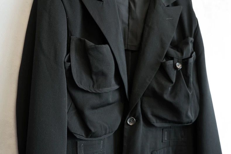Yohji Yamamoto Yohji Yamamoto91SS multi-pocket pleated jacket 2503-Nextarr Size US M / EU 48-50 / 2 - 6 Thumbnail