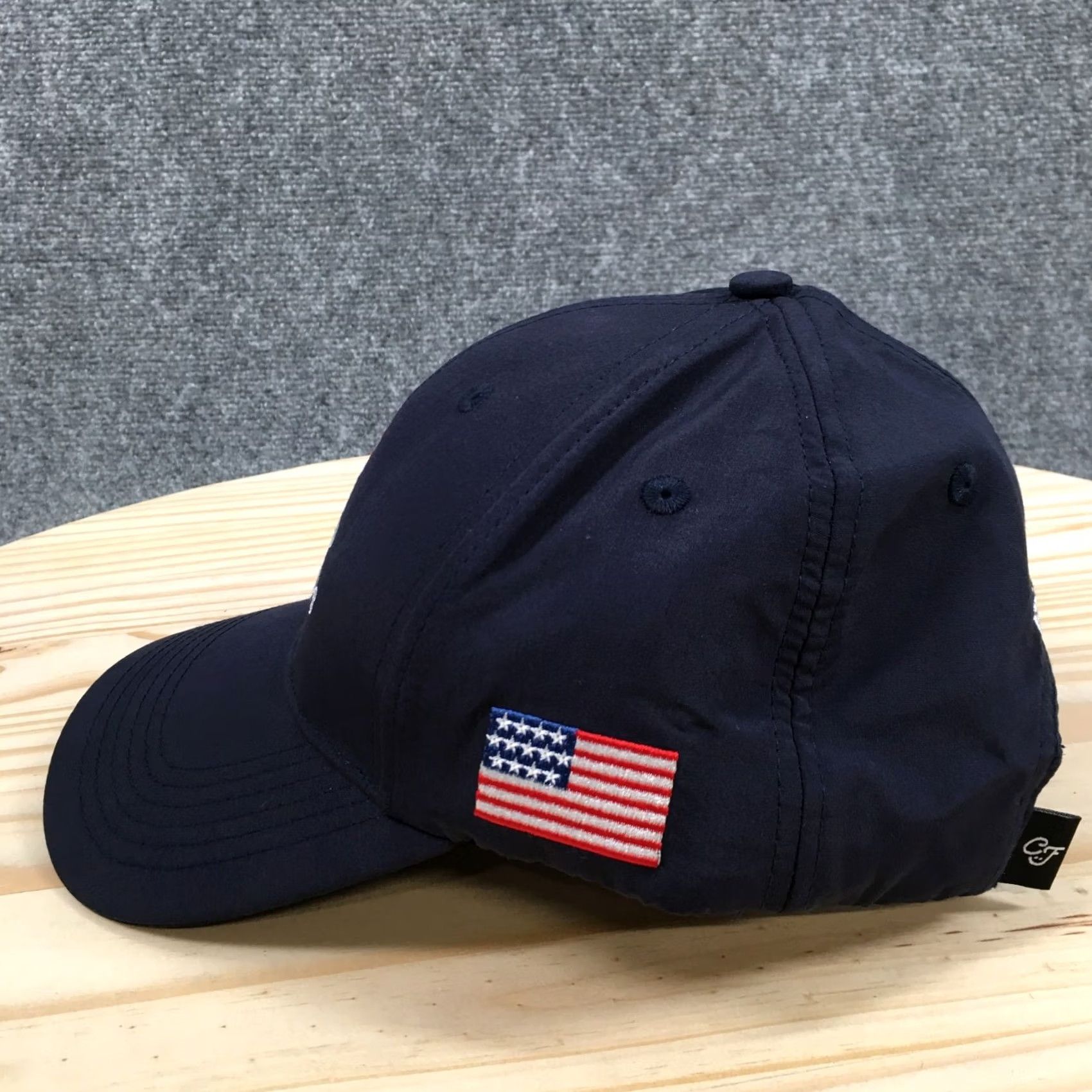 Imperial Baseball Cap Tee Ut Up For The Troops Unisex Blue OS Adjustable Curved Brim Size ONE SIZE - 5 Thumbnail