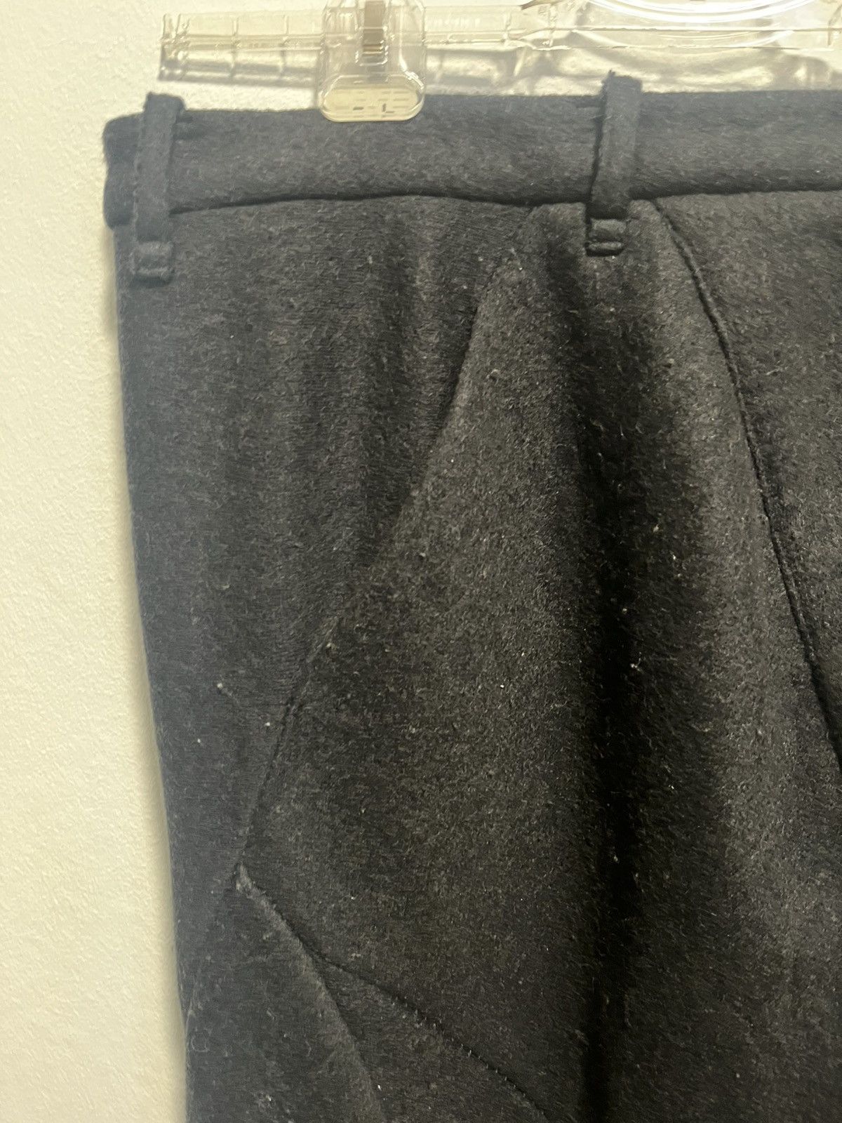 Leon Emanuel Blanck Leon Emanuel Blanck Distortion Cashmere Drop Crotch Pants Size US 33 - 7 Thumbnail