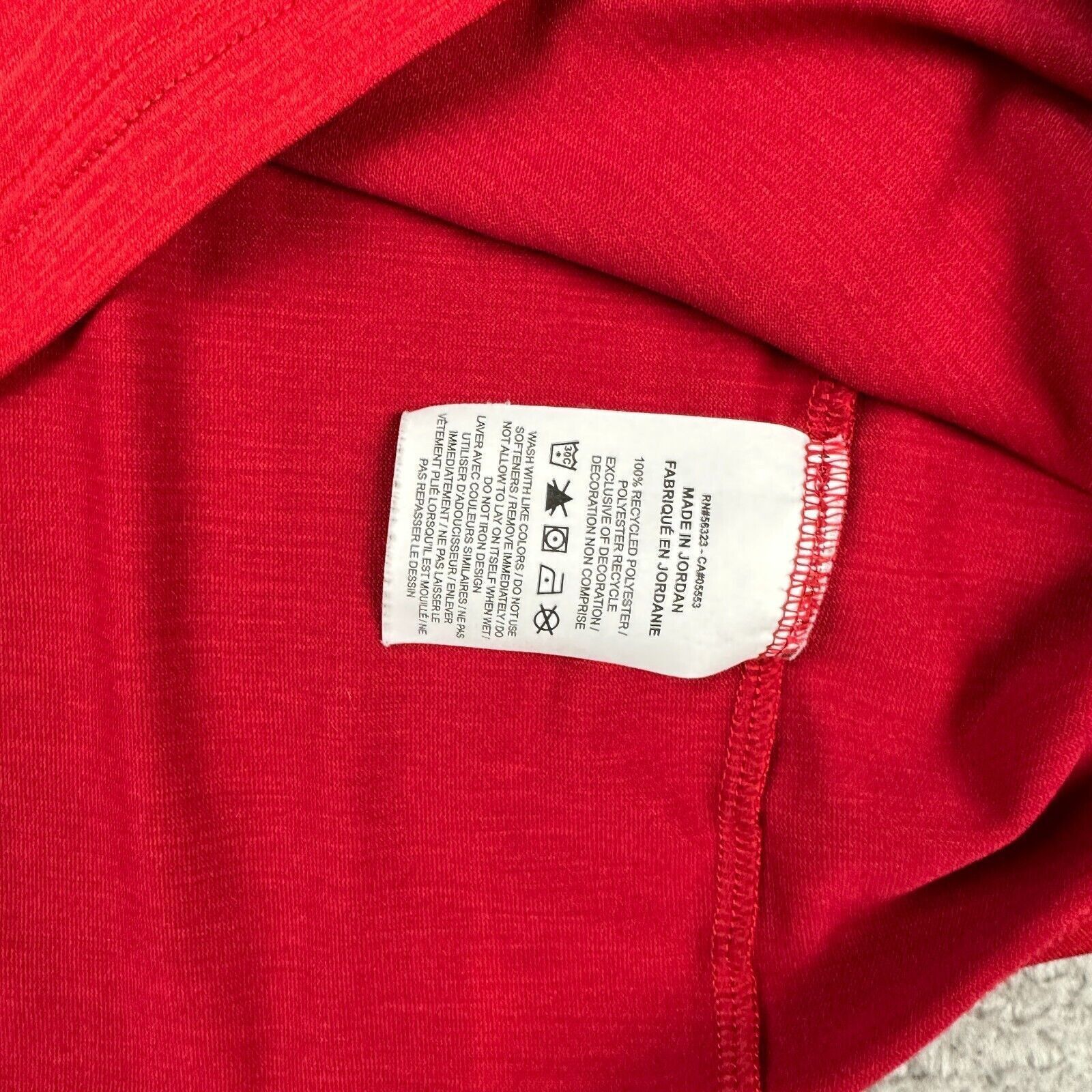 Nike Nike Dri-Fit Front Logo Outdoor Pullover Activewear T-shirt Size US M / EU 48-50 / 2 - 4 Thumbnail