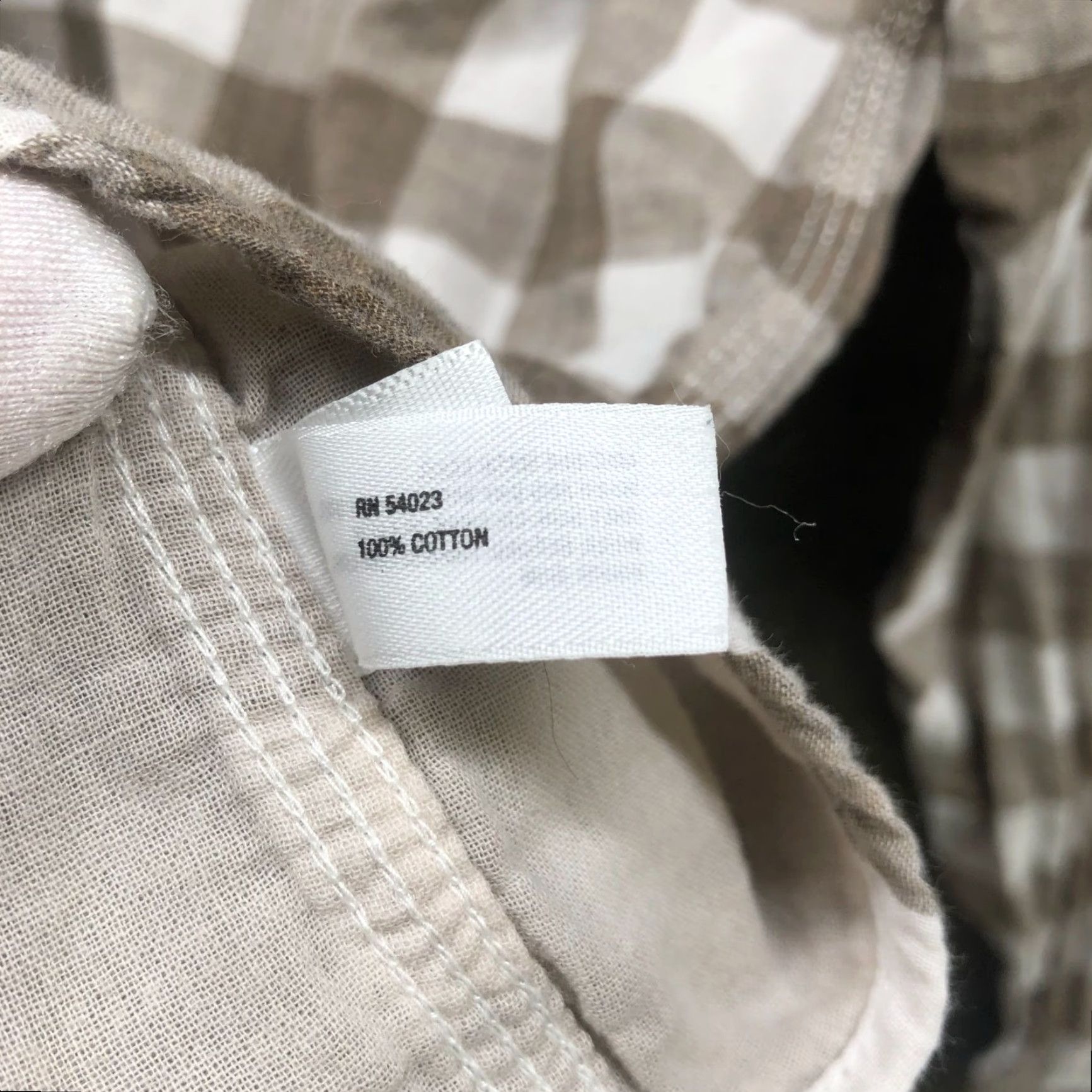 Gap Gap Shirt Mens M Tan Beige Long Sleeve Button Up Cotton Size US M / EU 48-50 / 2 - 6 Thumbnail