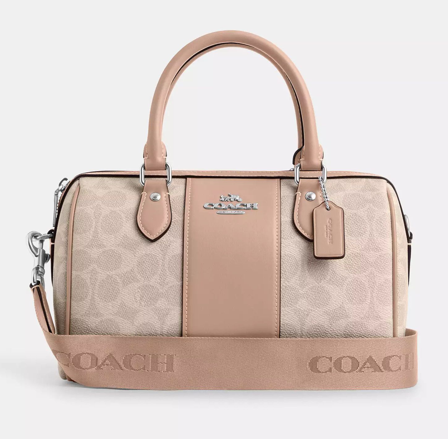 Coach Rowan Satchel Bag In Signature Canvas CW376 Size ONE SIZE - 1 Thumbnail