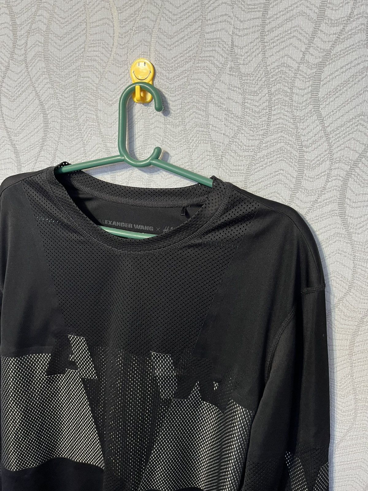 Alexander Wang × Designer × H&M Alexander Wang x H&M Y2 K Mesh Long sleeve T-Shirt Jersey Size US S / EU 44-46 / 1 - 4 Thumbnail