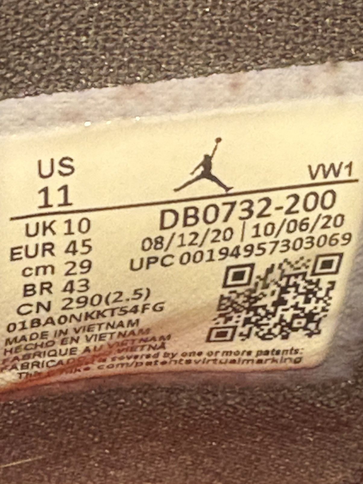Jordan Brand Air Jordan 4 Retro “Taupe Haze” – Size 11 Size US 11 / EU 44 - 6 Thumbnail