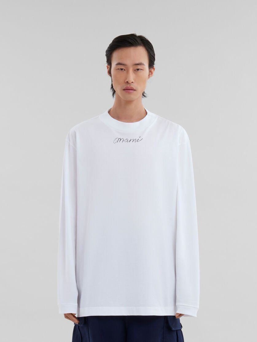 Marni Marni Scribble Logo Long Sleeve Size US L / EU 52-54 / 3 - 7 Thumbnail