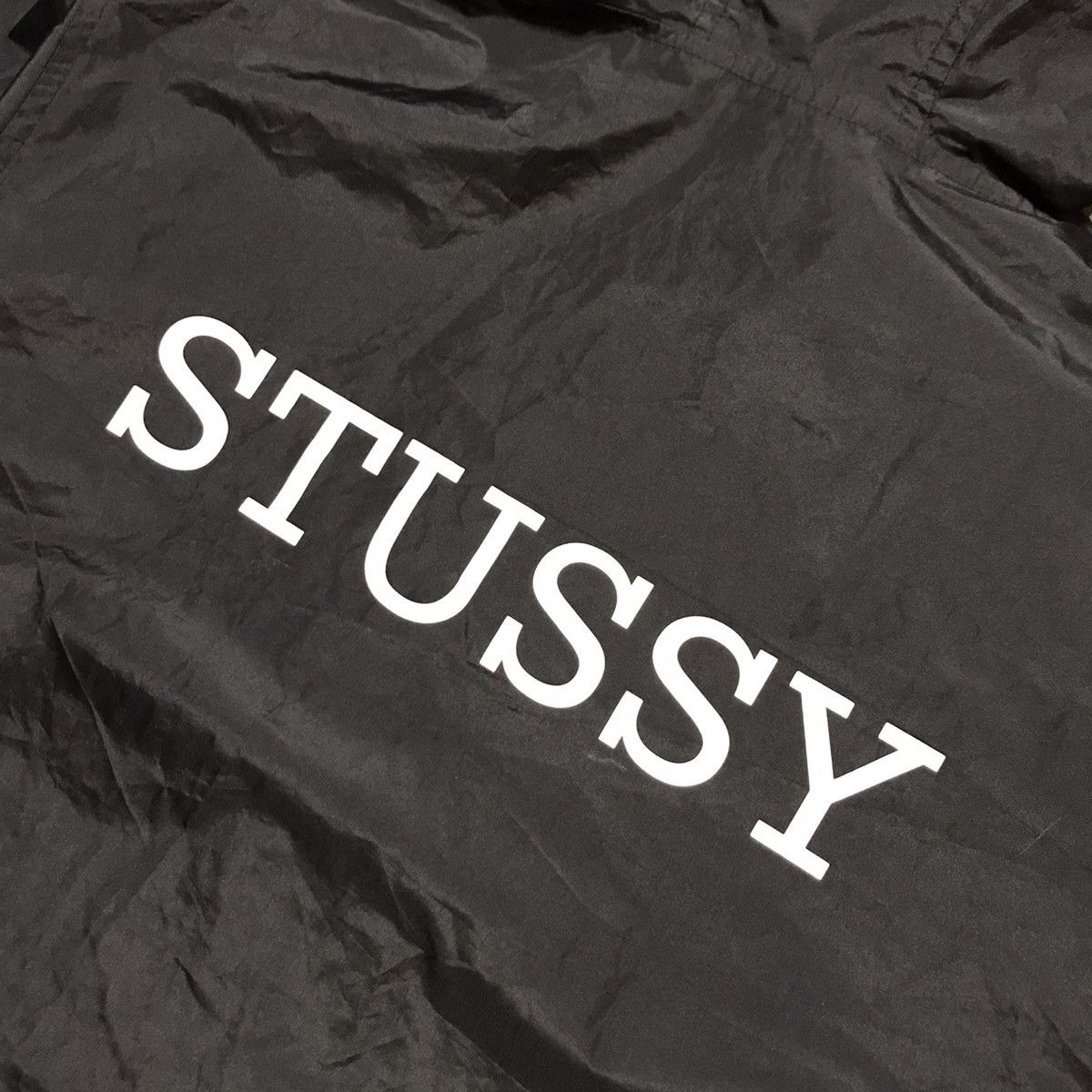 Stussy × Vintage Stussy Big Logo Coaches Windbreaker Jacket Y2K Skater Size US M / EU 48-50 / 2 - 3 Thumbnail