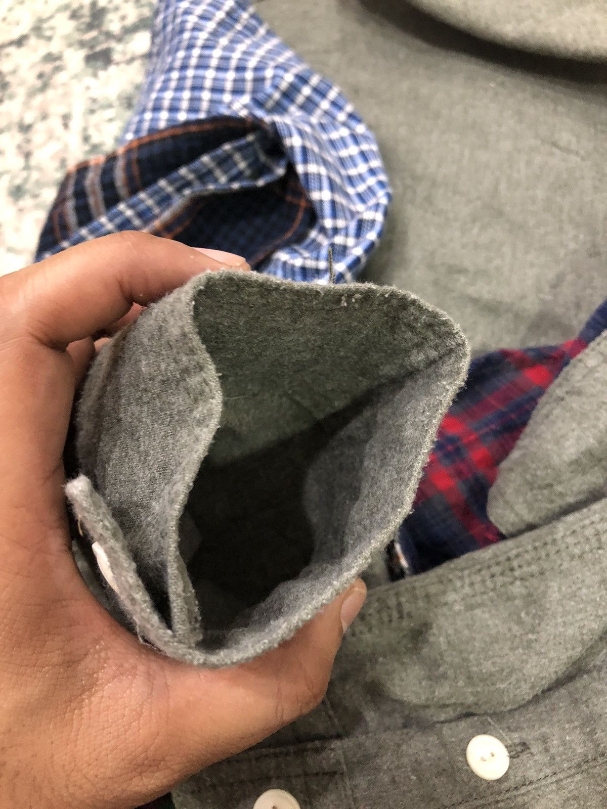 go slow caravan FW2020 ' Go Slow Caravan ' 5 Cut Layered Double Big Pocket Size US L / EU 52-54 / 3 - 24 Thumbnail