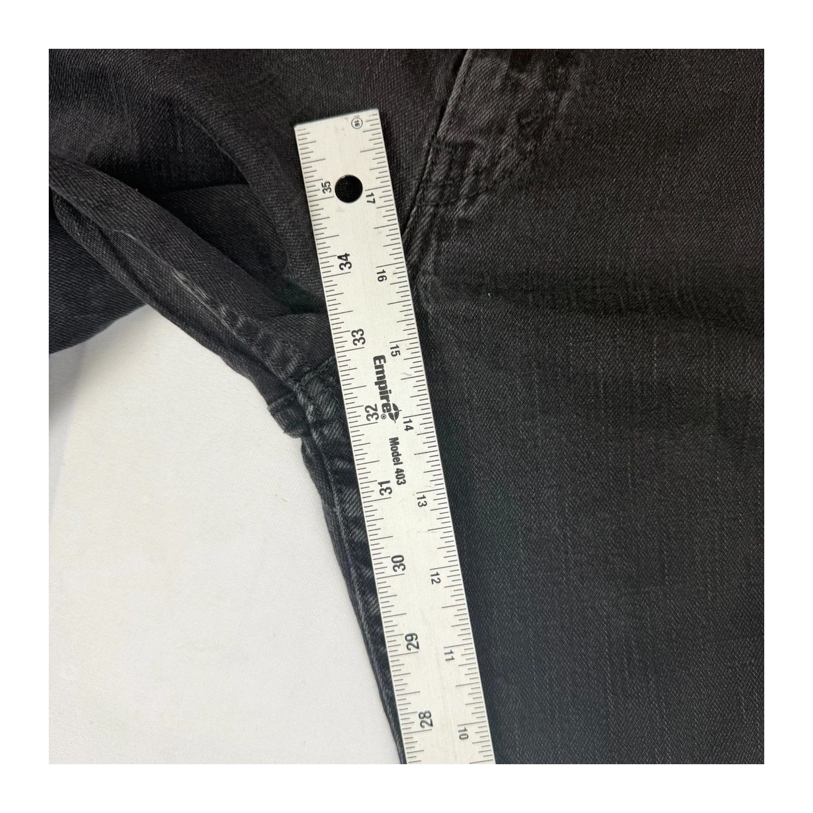 Levi's Levi's 514 Men's Jeans 34x34 Black Straight Fit Stretch Deni Size US 34 / EU 50 - 4 Thumbnail