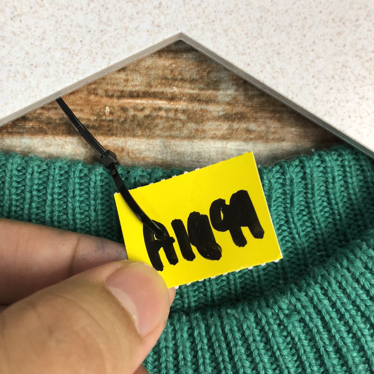 Vintage Japanese Brand art vintage Green Knitwear #A1699 Size US S / EU 44-46 / 1 - 9 Thumbnail