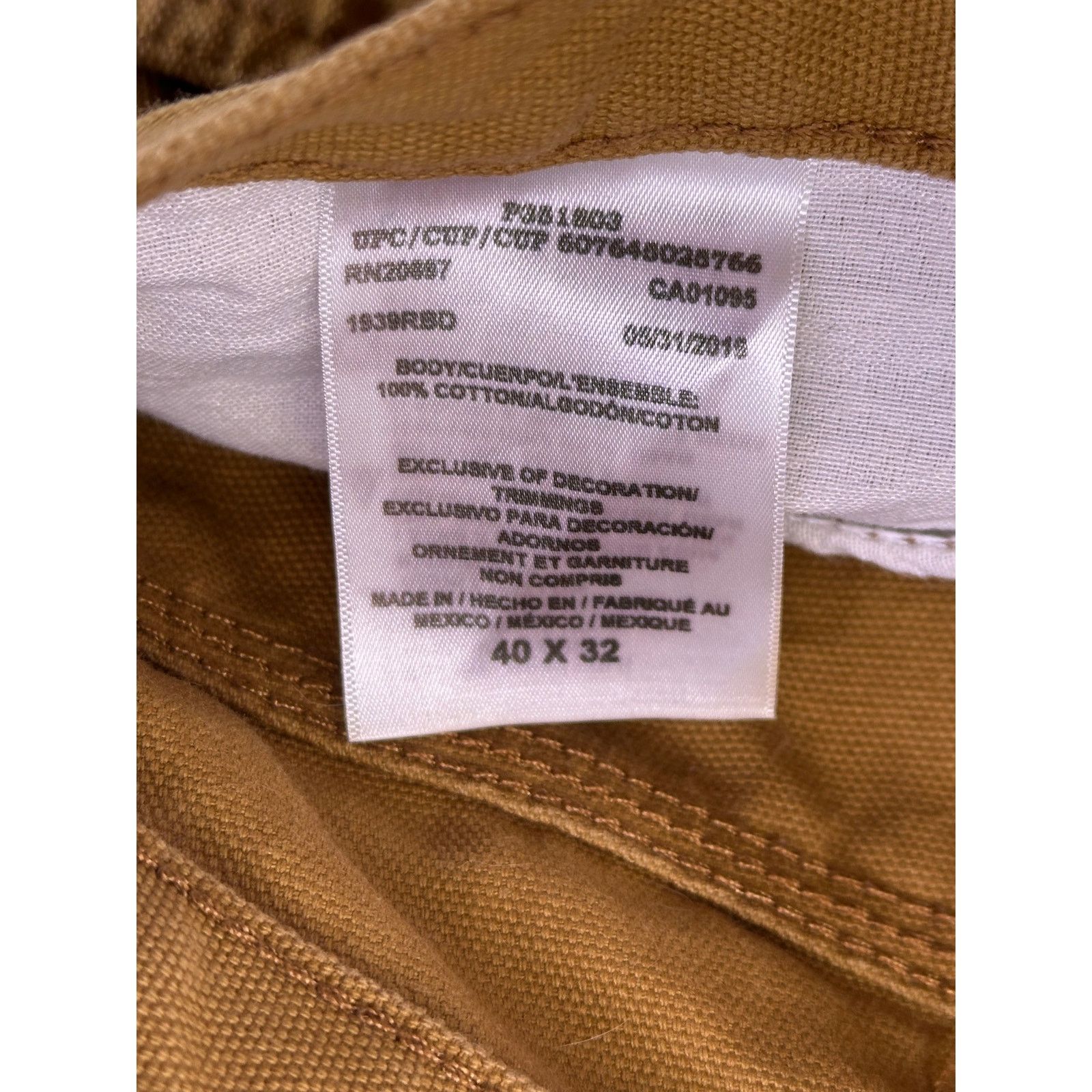 Dickies Brown Dickies Work Jeans Size 40x32 Size US 40 / EU 56 - 6 Thumbnail