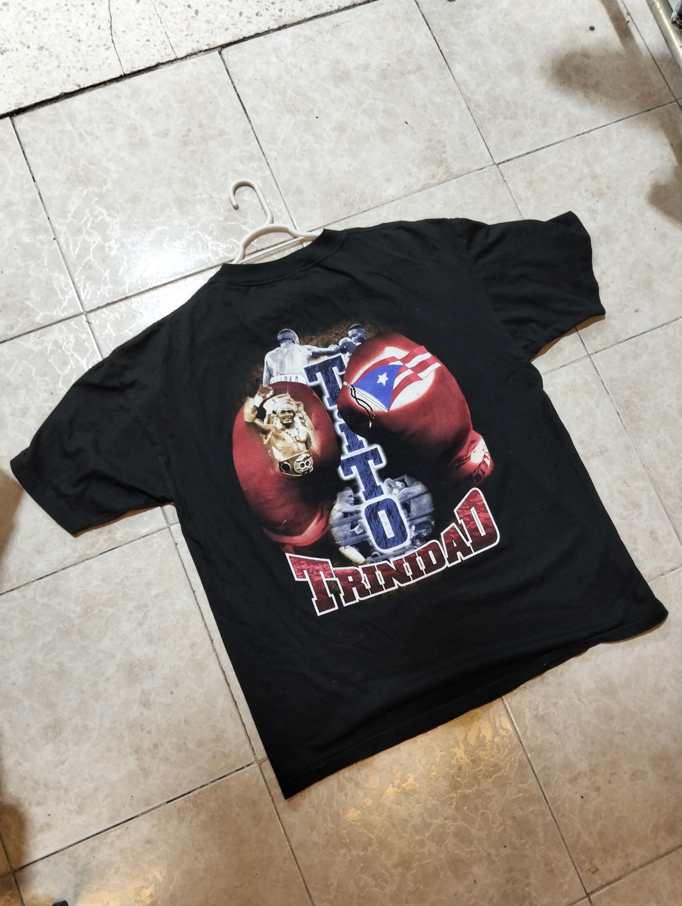 Vintage Vintage Félix Tito trinidad boxing rap tee Size US XL / EU 56 / 4 - 2 Thumbnail