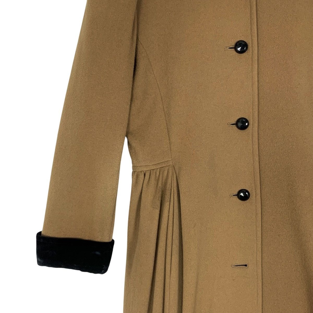 Designer Yves Saint Lauren YSL Designer Luxury vintage Long Coat Size S / US 4 / IT 40 - 6 Thumbnail