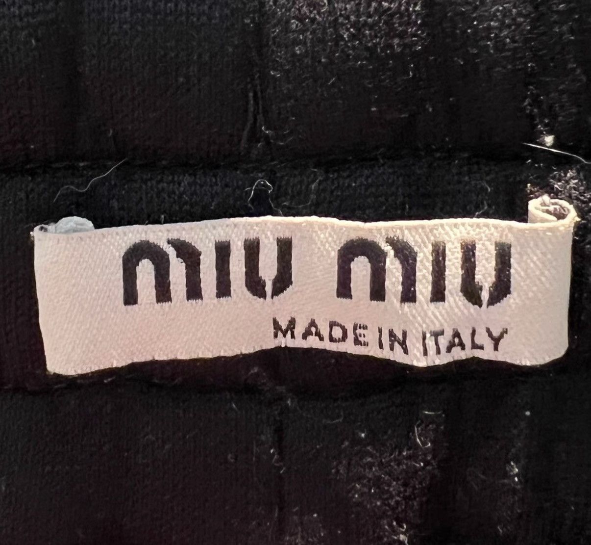 Miu Miu Miu Miu Monogram All-Over Print Logo Cotton Drawstring Pants Size US 38 / EU 54 - 4 Thumbnail