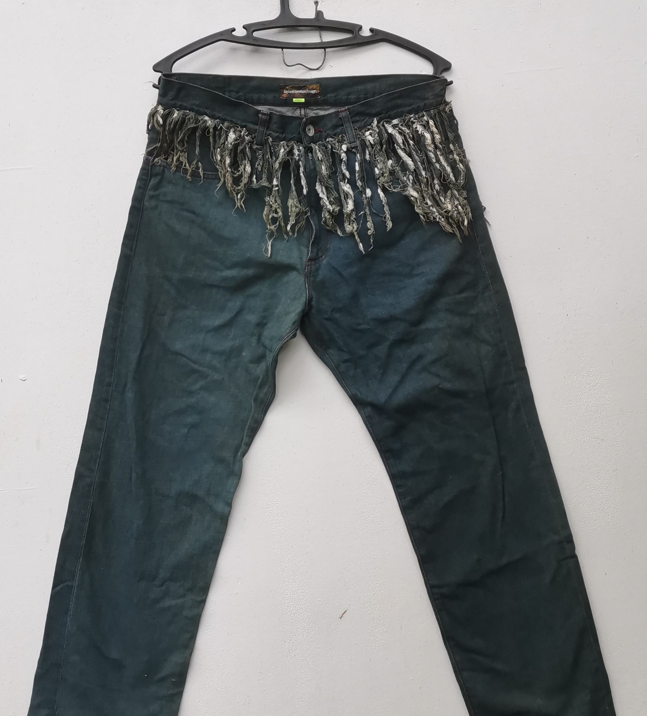 Designer × Japanese Brand Rare Balancewear denim nice design Size US 34 / EU 50 - 1 Thumbnail