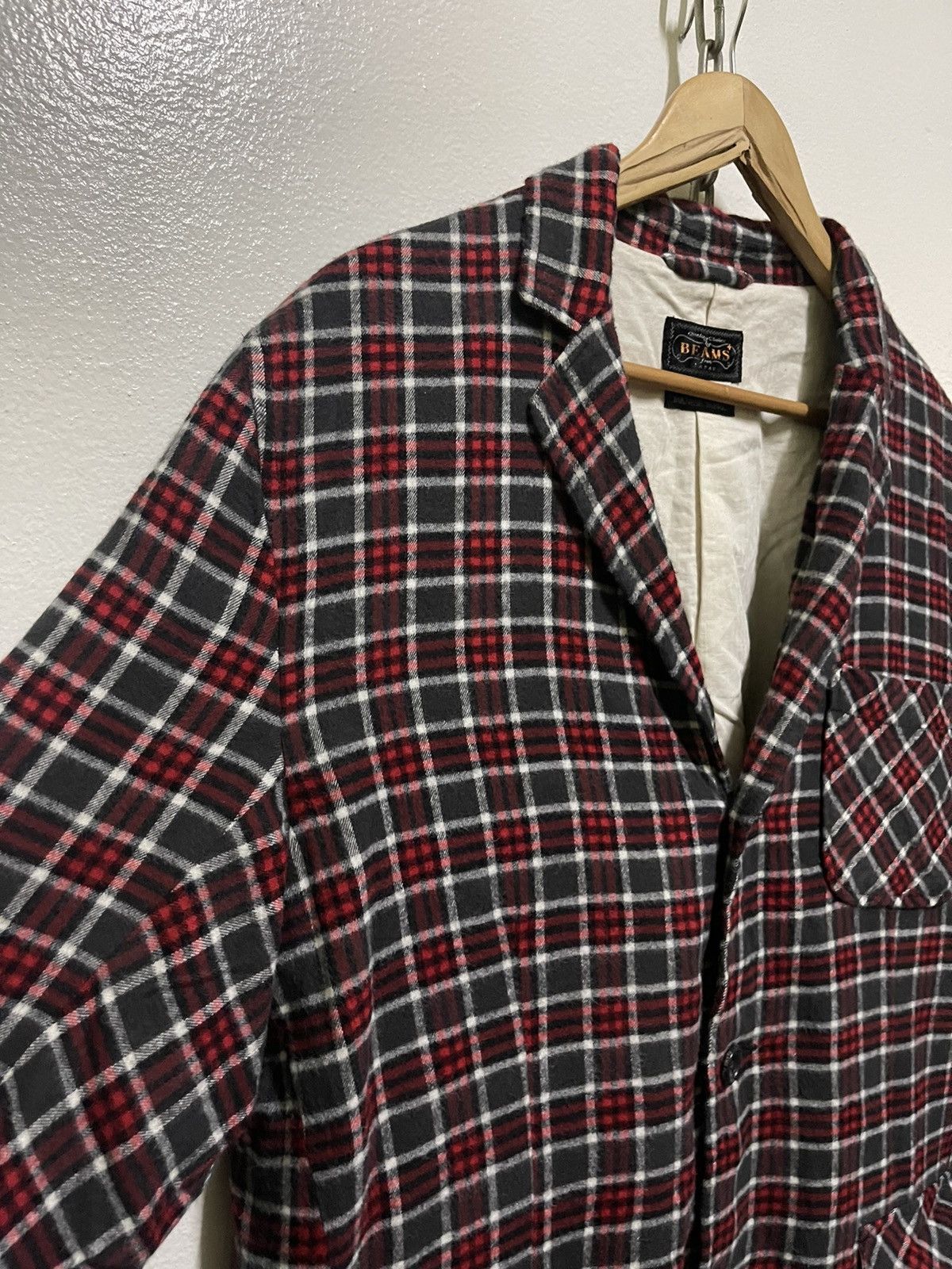 Beams Plus × Japanese Brand Beams Plus Blazer Red Plaid Size US XL / EU 56 / 4 - 2 Thumbnail