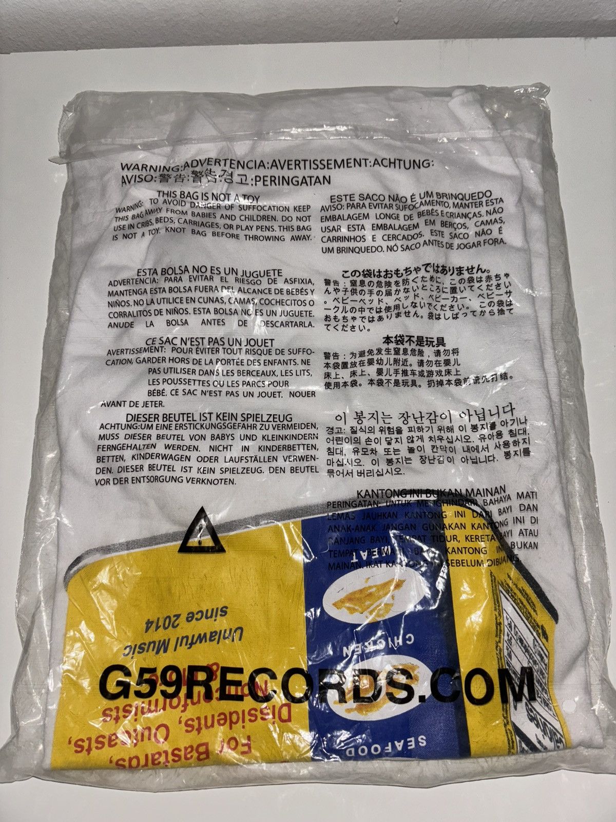 G59 Records G59 Records Crab Boil White Tee Size US M / EU 48-50 / 2 - 3 Thumbnail