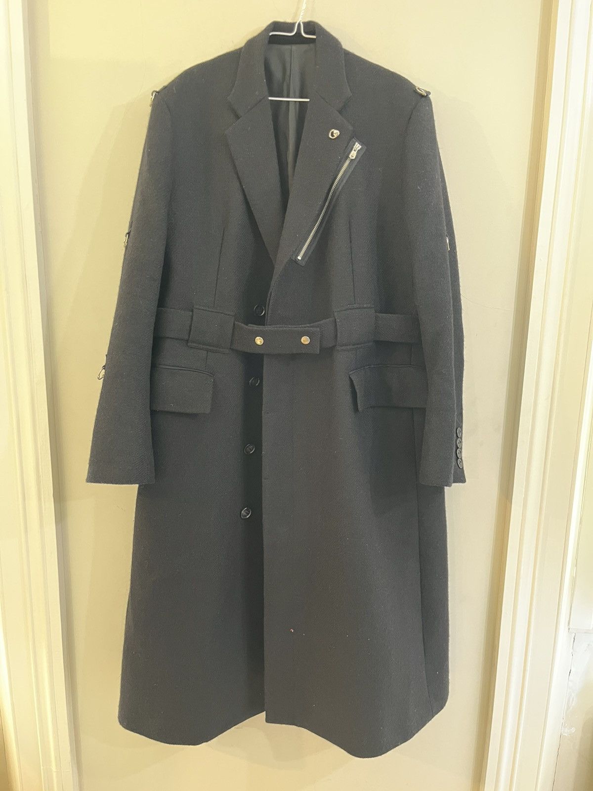 Takahiromiyashita The Soloist. Aw20 sample Harris tweed overcoat 1 of 1 Size US M / EU 48-50 / 2 - 2 Thumbnail