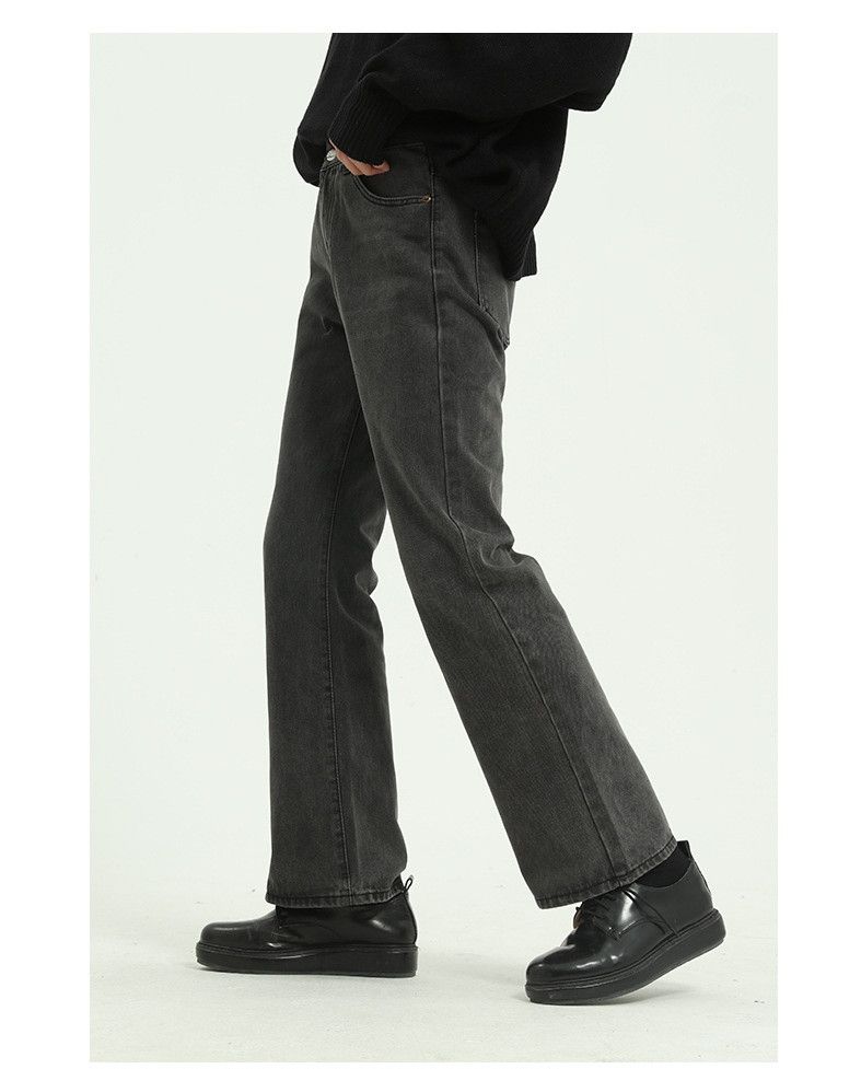 Japanese Brand × Jean Grey Washed Straight Bootcut Jeans Size US 32 / EU 48 - 3 Thumbnail