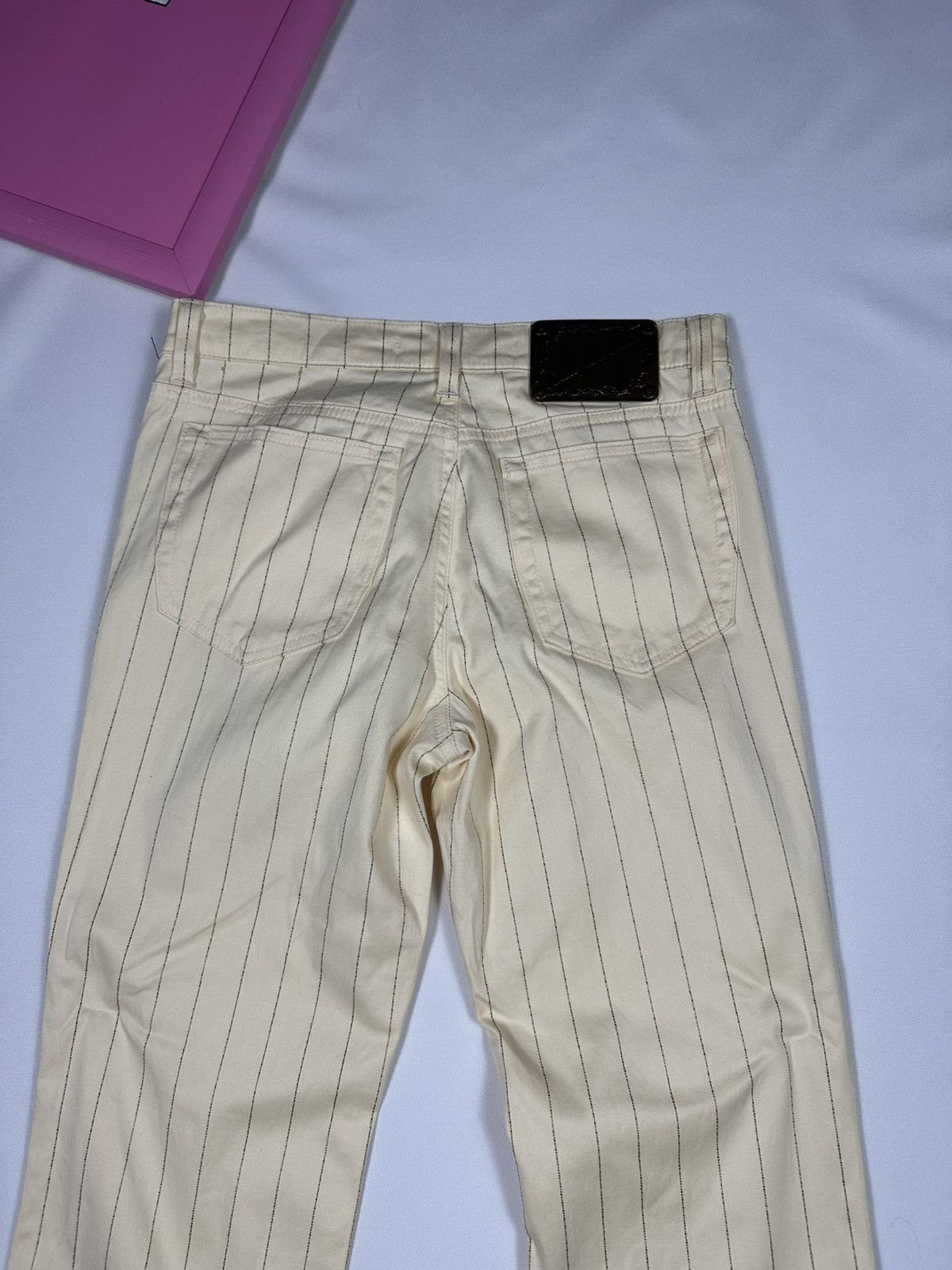 Versace Jeans Couture Versace Jeans Couture Vintage Striped Pants Trousers Disco Size 27" / US 4 / IT 40 - 17 Thumbnail
